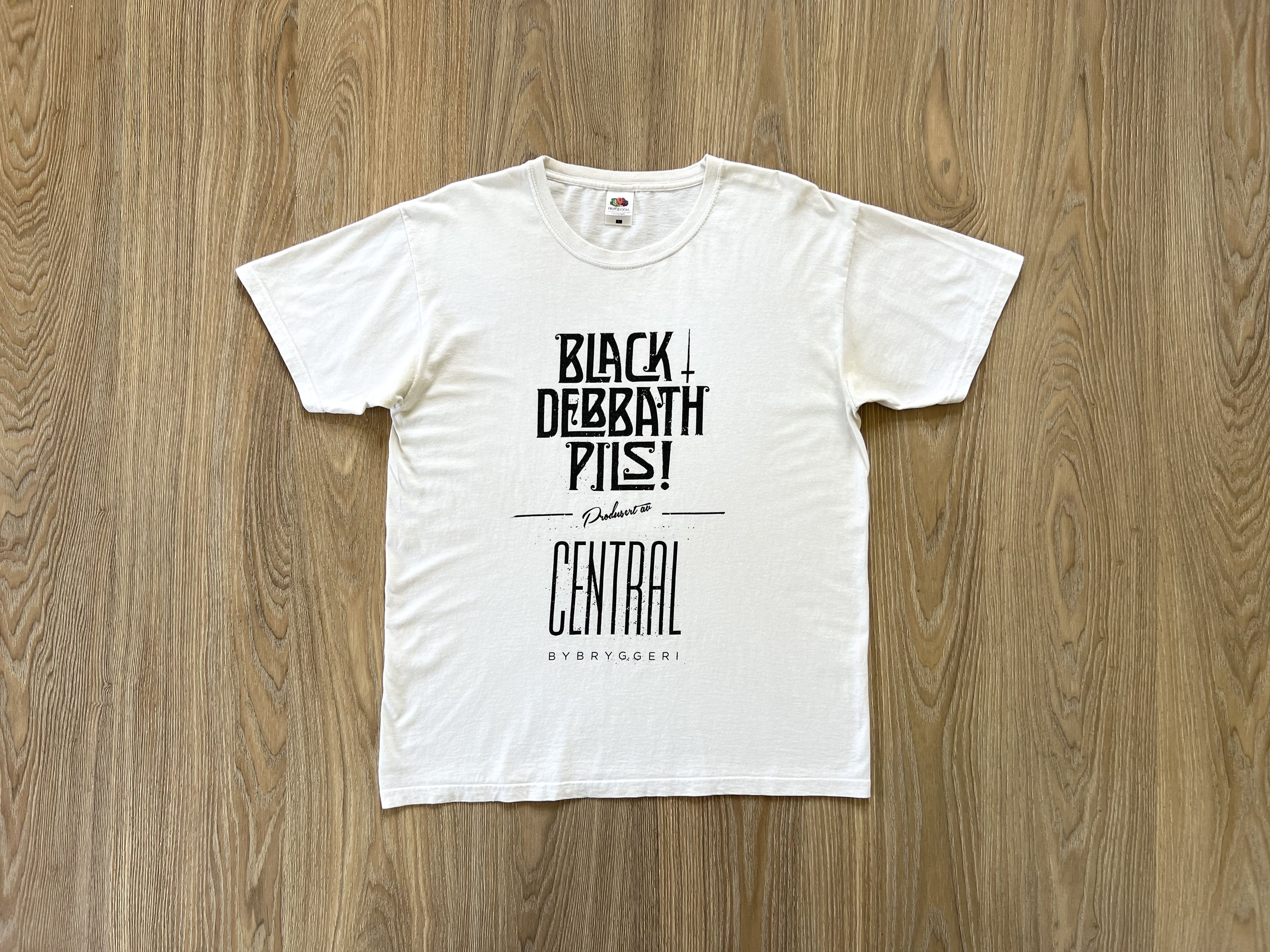 Black Debbath Pils! Central Bybryggeri T-Shirt