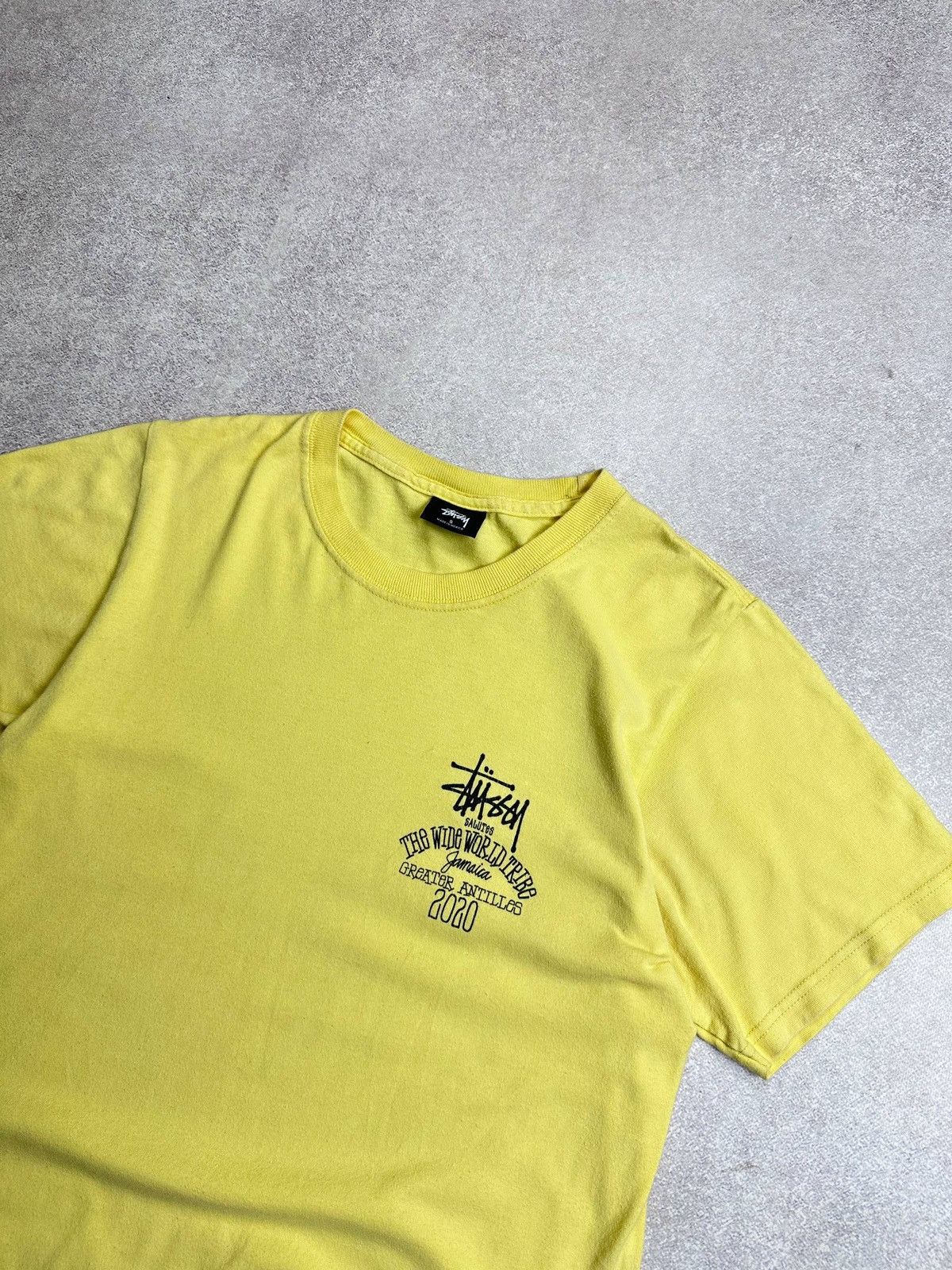 Stussy Vintage Stussy Jamaica Worldwide Tripe T-shirt S Size US S / EU 44-46 / 1 - 3 Thumbnail