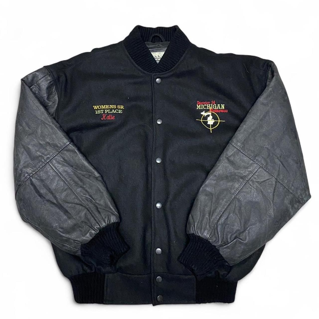 Other Vintage district 14 Michigan motocross varsity jacket Size US M / EU 48-50 / 2 - 3 Thumbnail
