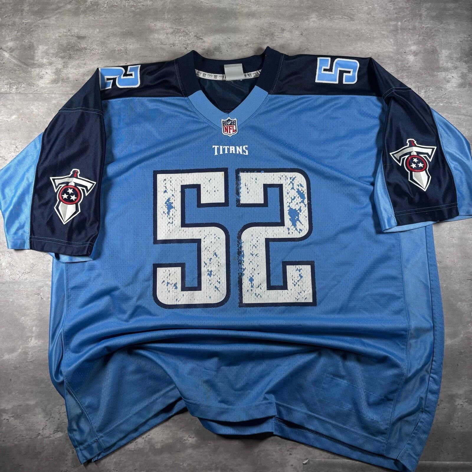 NFL Vintage Tennessee Titans #52 jersey Size US XL / EU 56 / 4 - 3 Thumbnail
