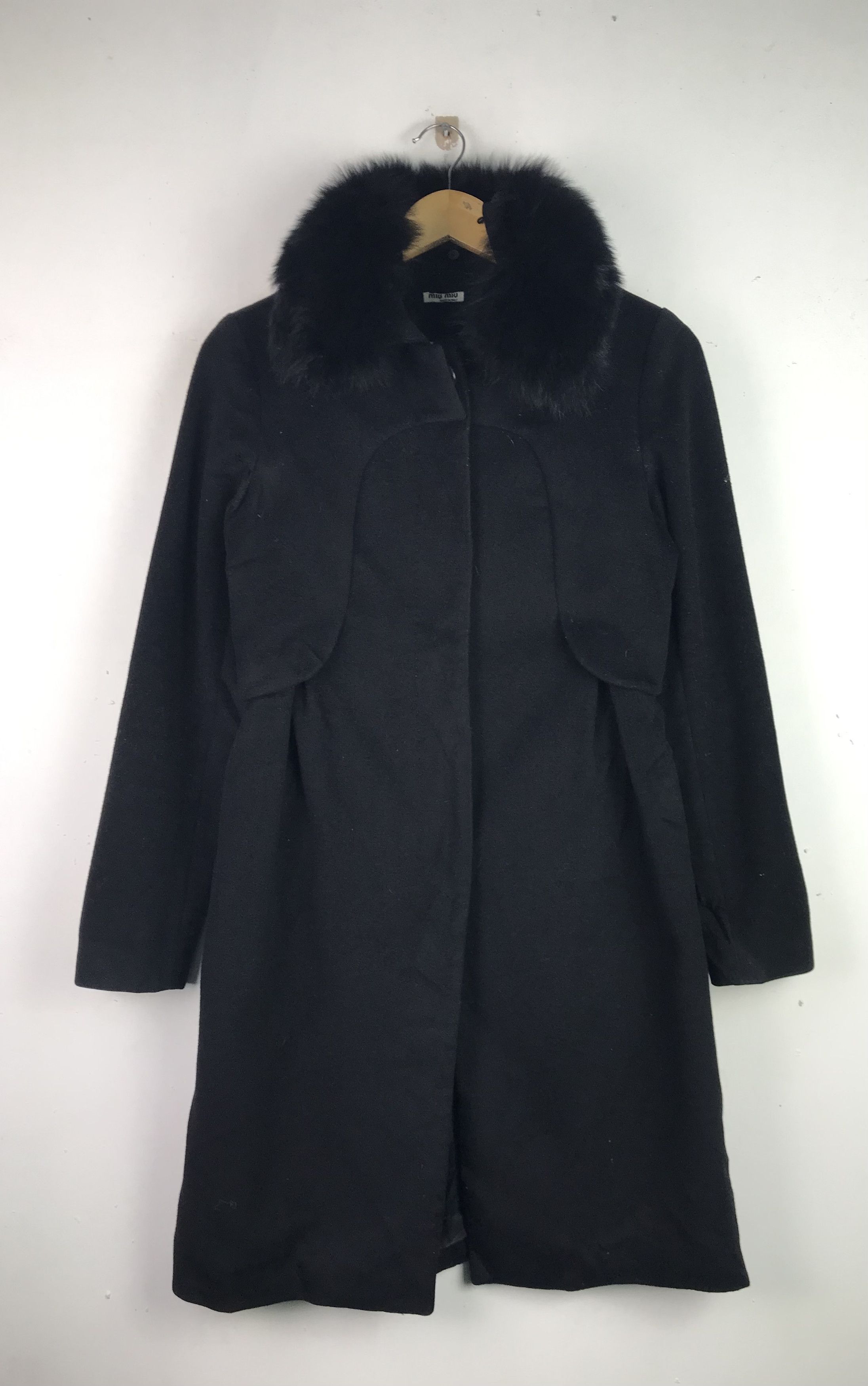 Designer × Miu Miu Vintage Luxury Mohair Miu Miu Long Jacket | Grailed
