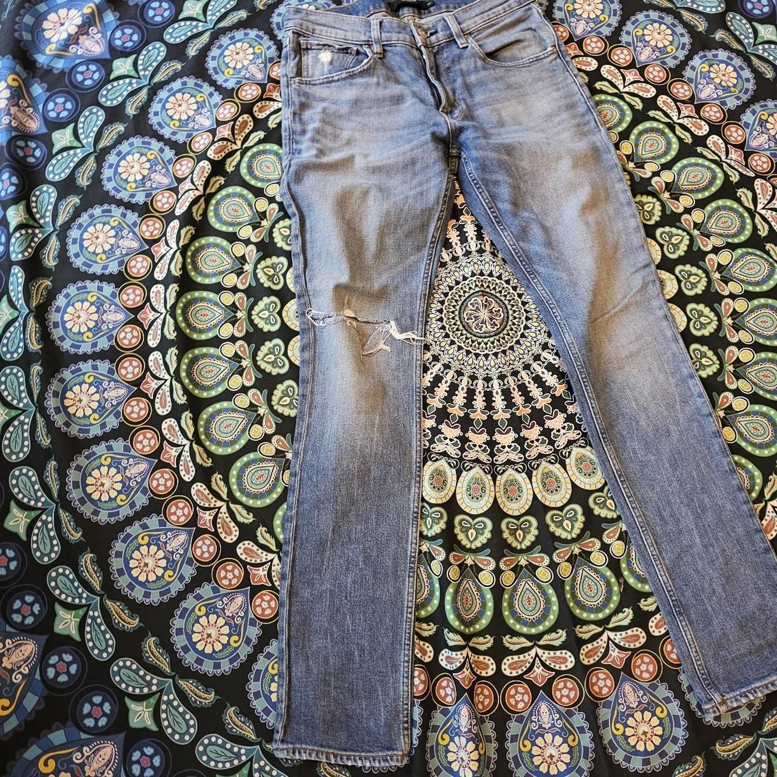 Hudson Hudson Men's Blue Jeans Size US 31 - 2 Thumbnail