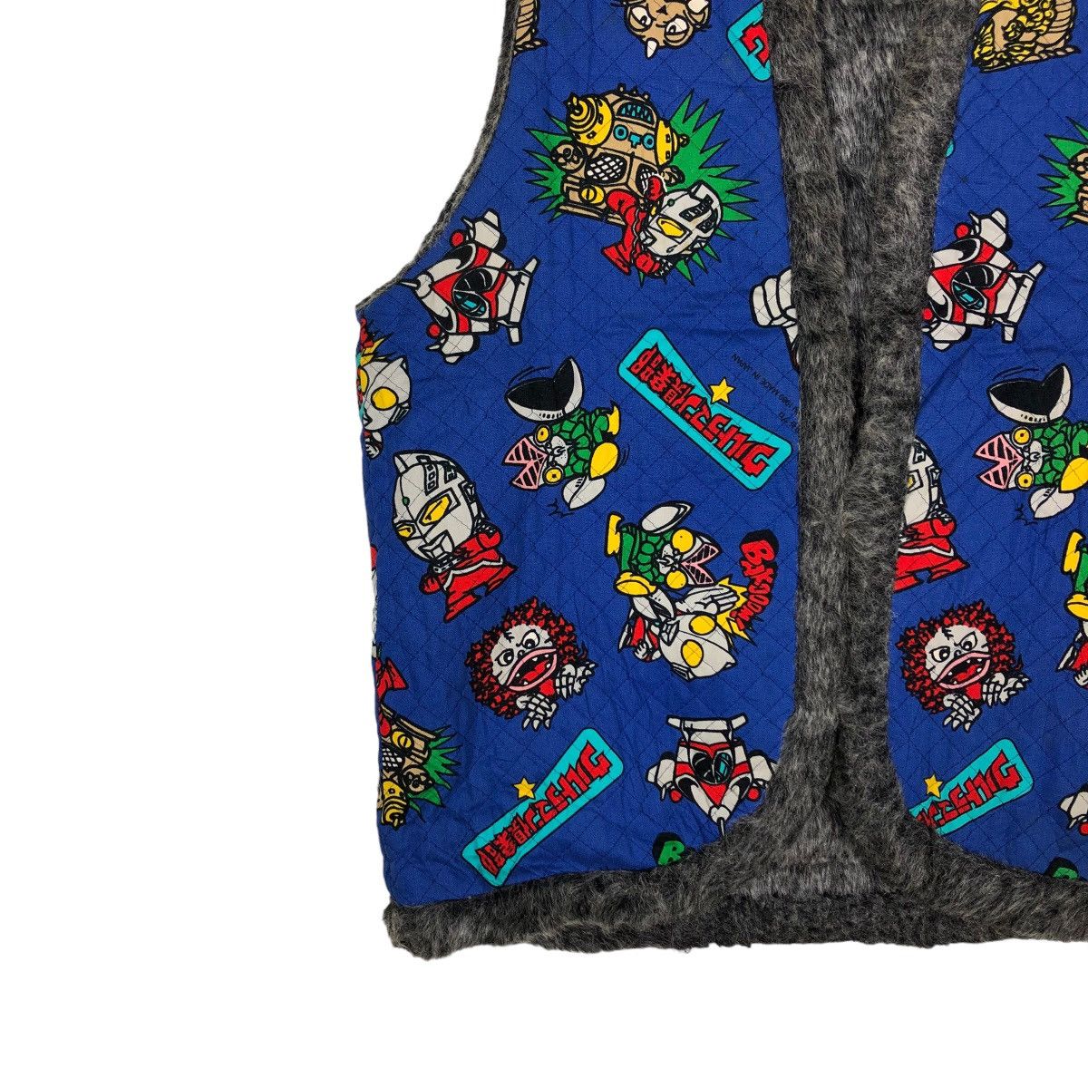 Cartoon Network 🔥90’s Famous Cartoon Show Movie Ultra-man Vest Full Print Size US M / EU 48-50 / 2 - 4 Thumbnail