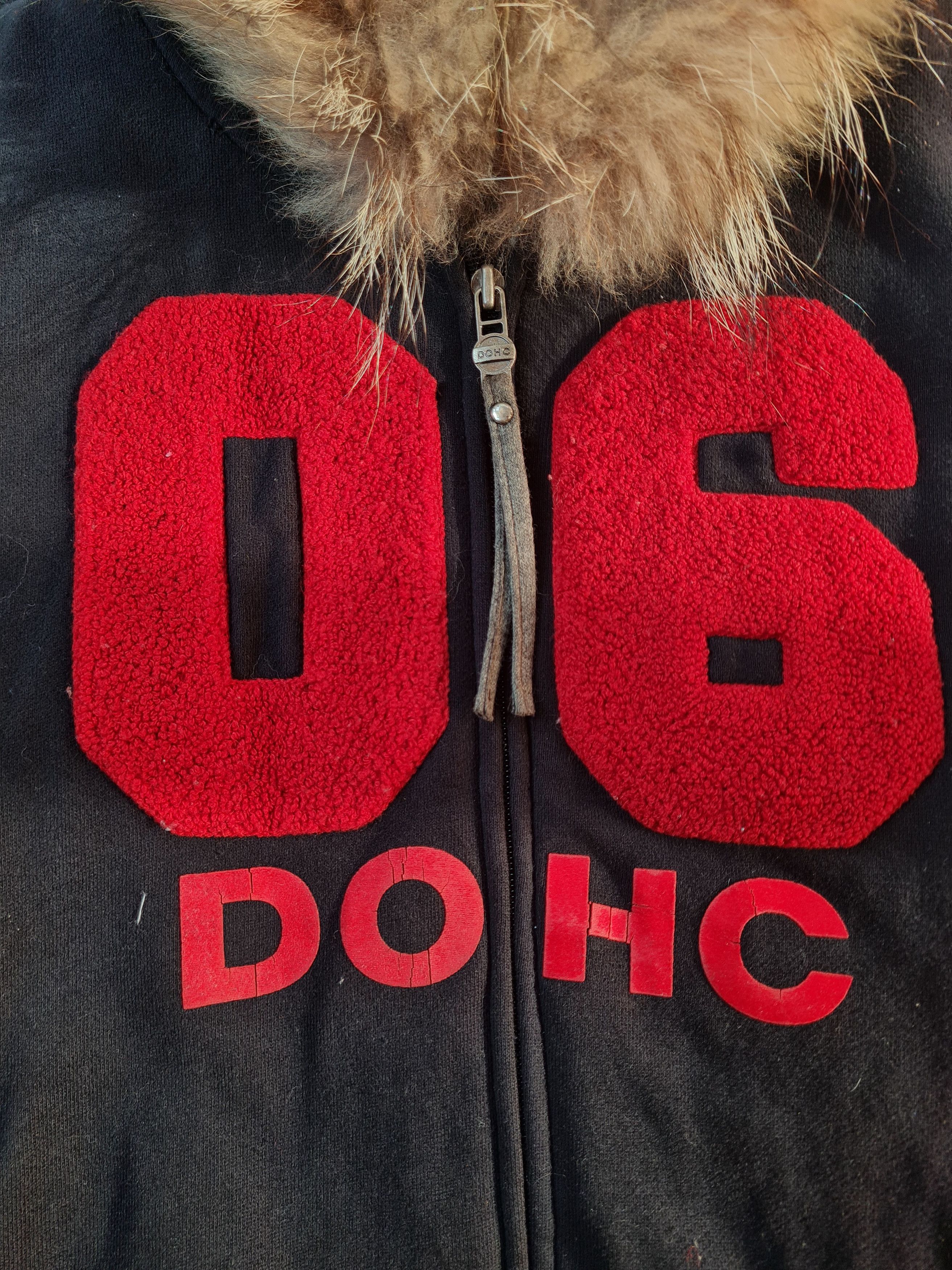 Japanese Brand Dohc fur zip up hoodie Size US M / EU 48-50 / 2 - 3 Thumbnail