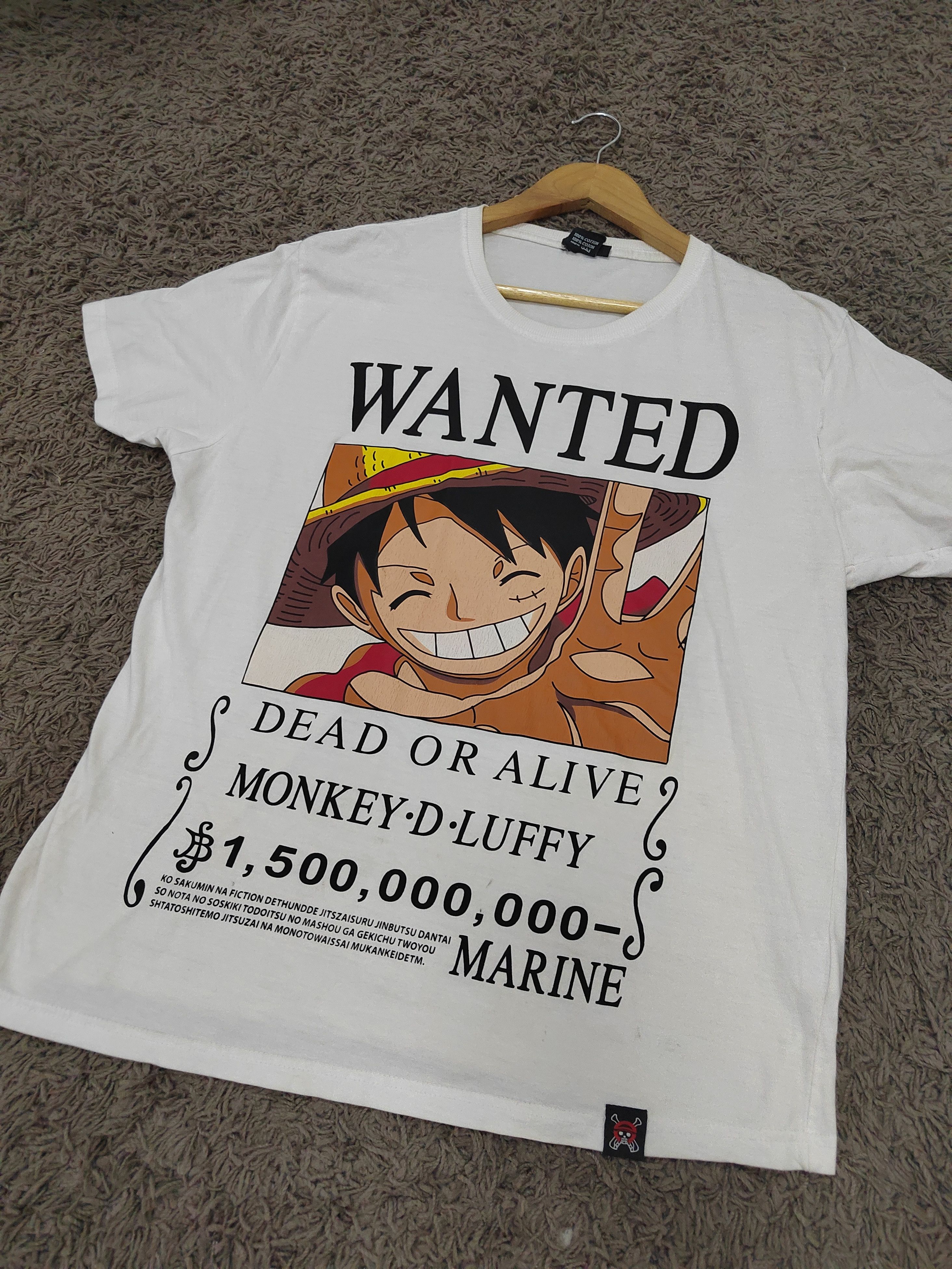 Vintage Onepiece Monkey D Luffy Tshirt