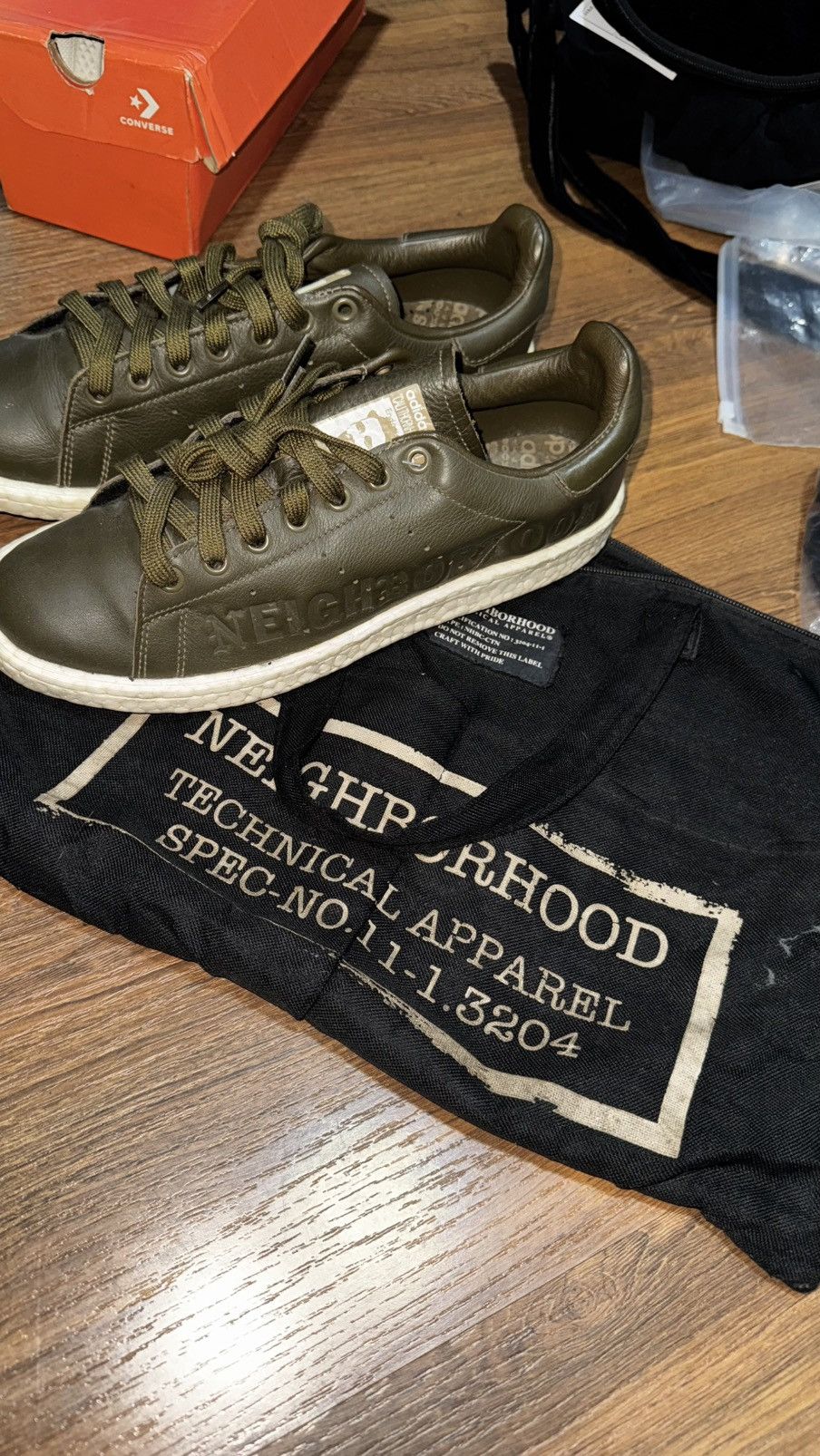 Adidas × Neighborhood Adidas stand smith X neightborhood Size US 9 / EU 42 - 1 Thumbnail