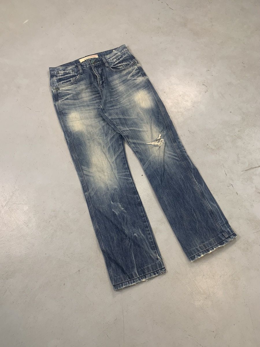 Japanese Brand Vintage Evisu inspired bootcut denim Size US 32 / EU 48 - 2 Thumbnail