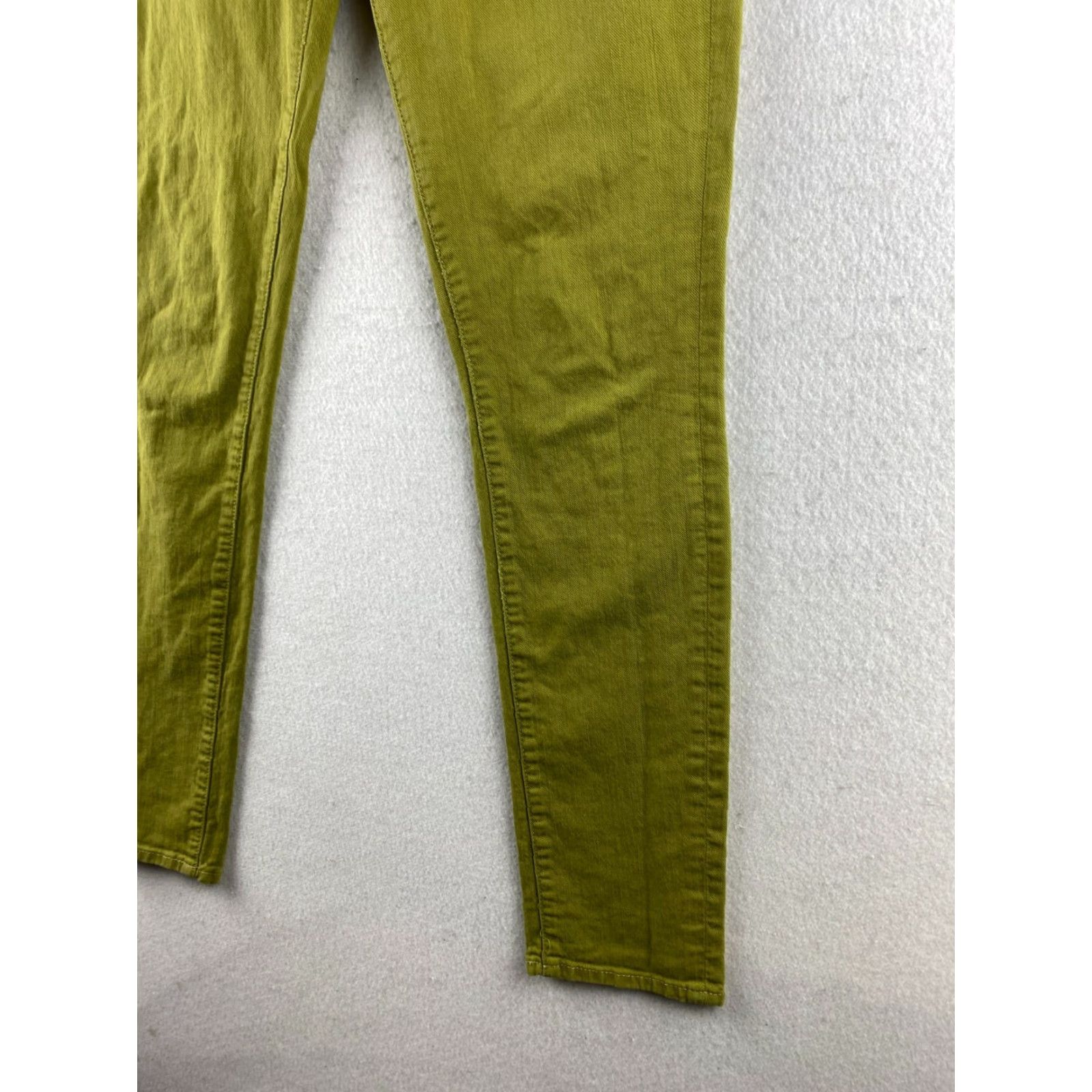 Vintage Pilcro and the Letterpress Jeans Womens 26 Green Stet Fit Skinny Stretch Denim Jeans Size 26" / US 2 / IT 38 - 5 Thumbnail