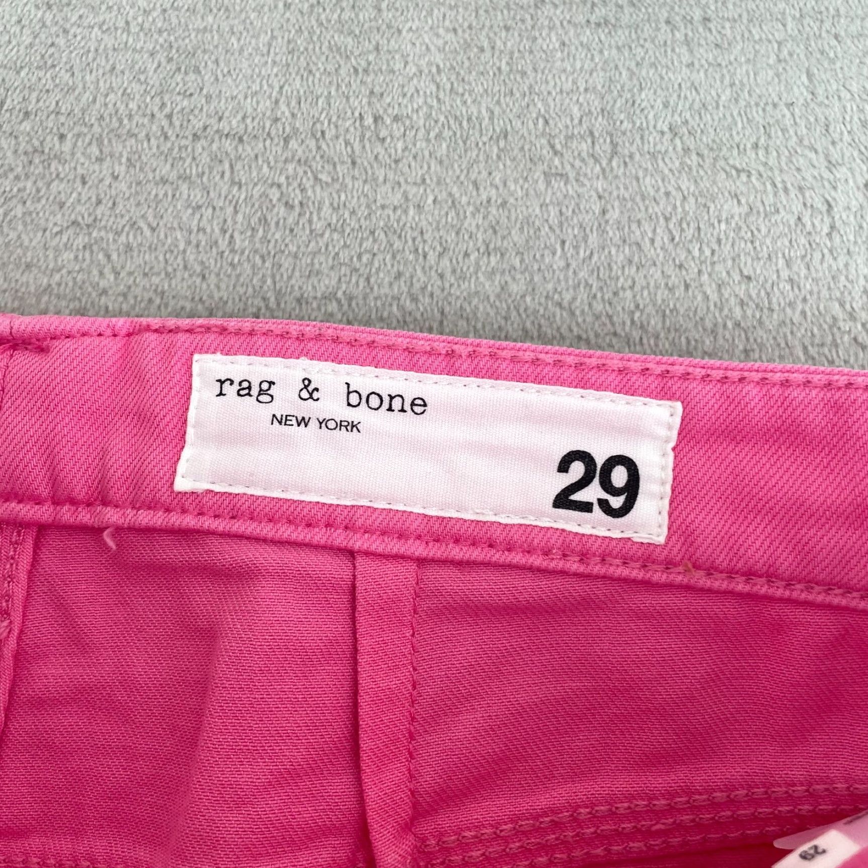 Rag & Bone Rag & Bone Sid Carpenter Jeans Women 30 Pink Wide-Leg Vintage No Size 30" / US 8 / IT 44 - 3 Thumbnail