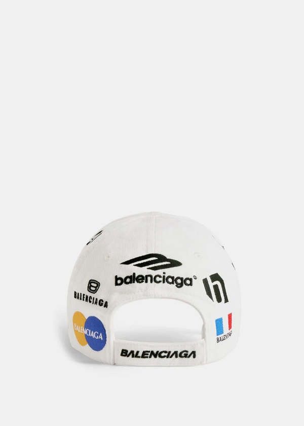 Balenciaga Cut Out Racer Cap Hat Size ONE SIZE - 3 Thumbnail