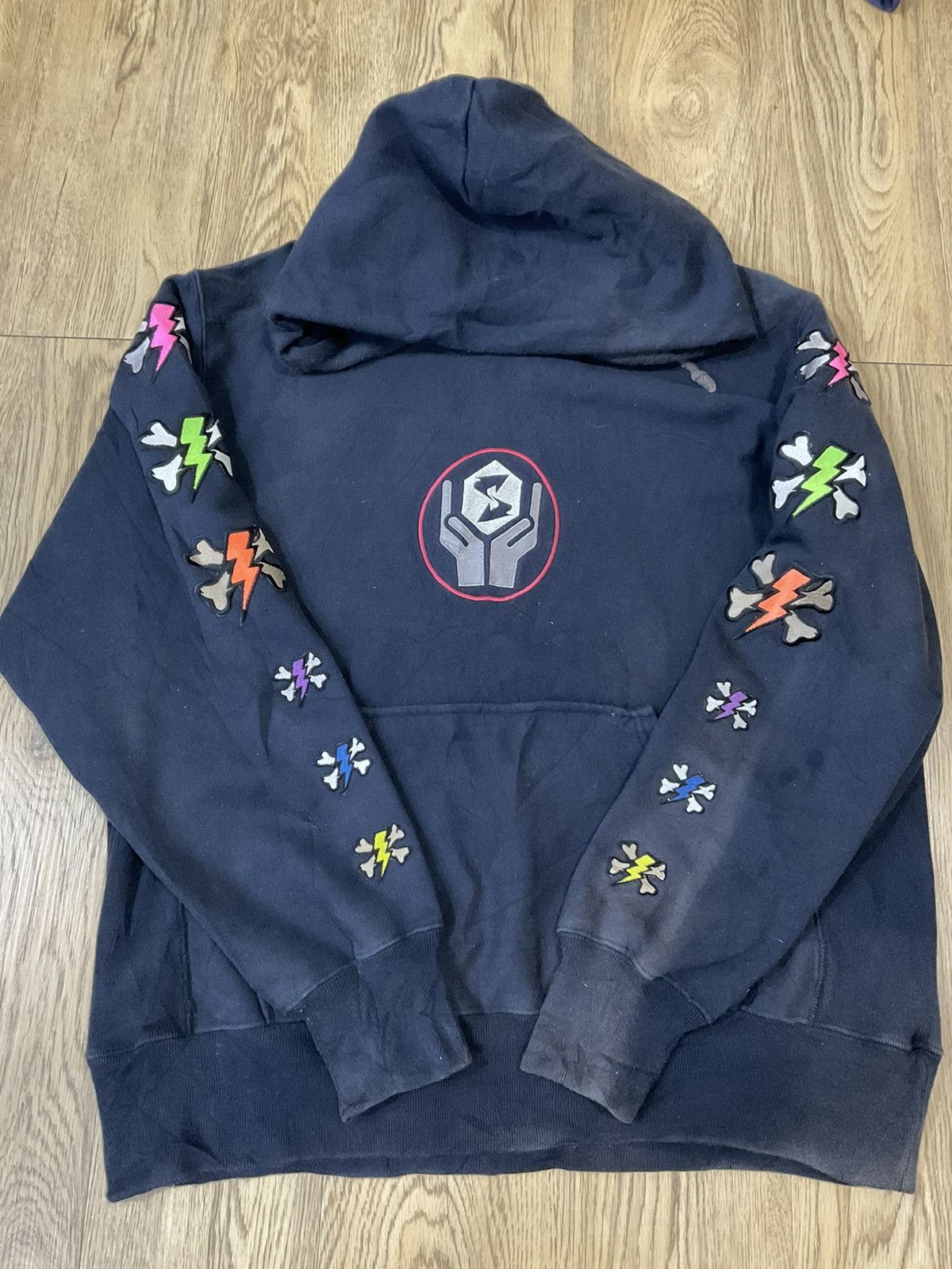 Recon × Subware × Undercover Recon x Subware x Undercover crossbones bolts hoodie Size US L / EU 52-54 / 3 - 3 Thumbnail