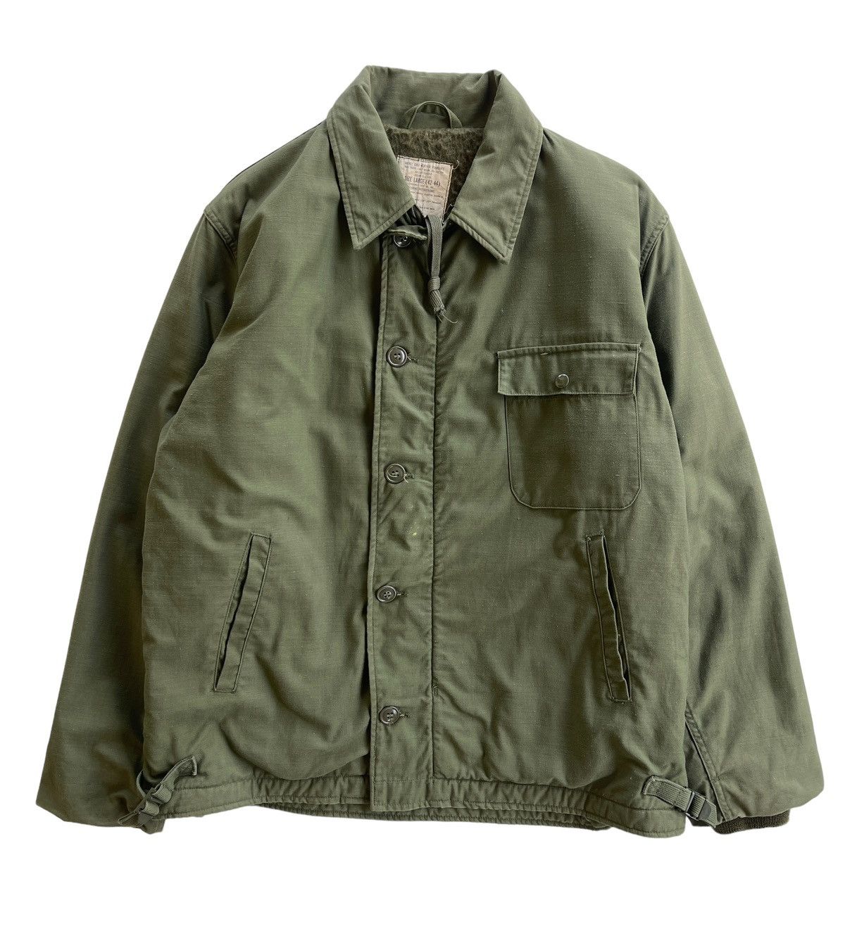 Vintage Vintage Vanderbilt 1974 USN Deck Jacket Size US L / EU 52-54 / 3 - 3 Thumbnail