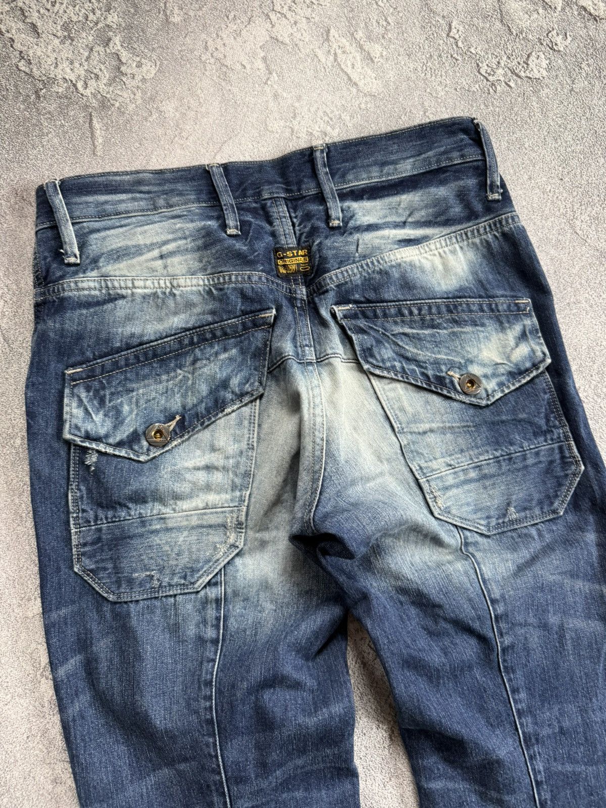 G-Star G star raw 30/30 skiff cargo 3D tapered denim pant trouser Size US 30 / EU 46 - 14 Thumbnail