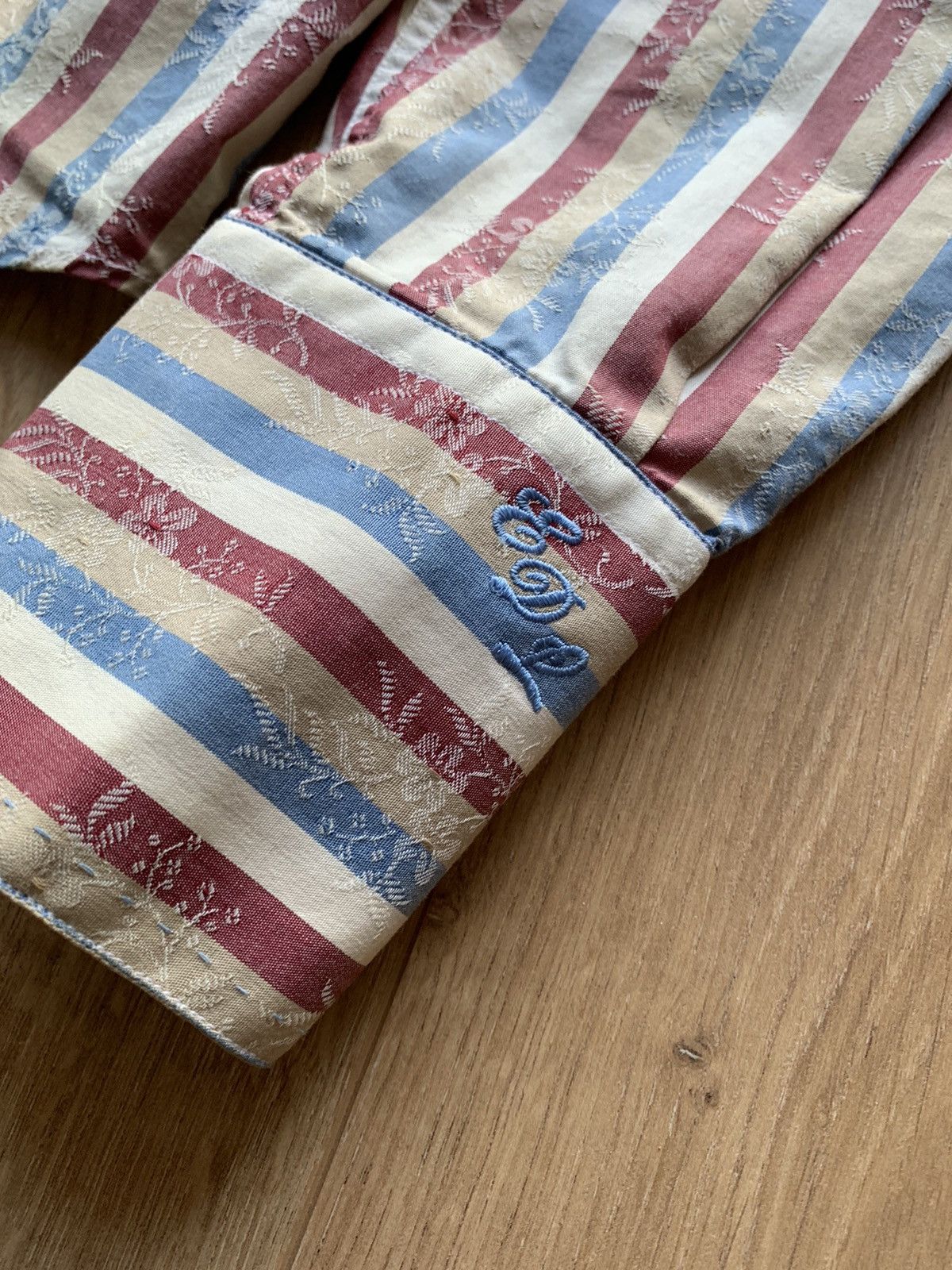 Evisu Evisu Delux stripped shirt Size US M / EU 48-50 / 2 - 6 Thumbnail