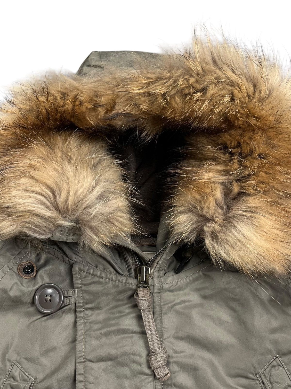 If Six Was Nine 2000s GOA - Fur Hoodie Apocalypse Style Parka Jacket Size US M / EU 48-50 / 2 - 7 Thumbnail