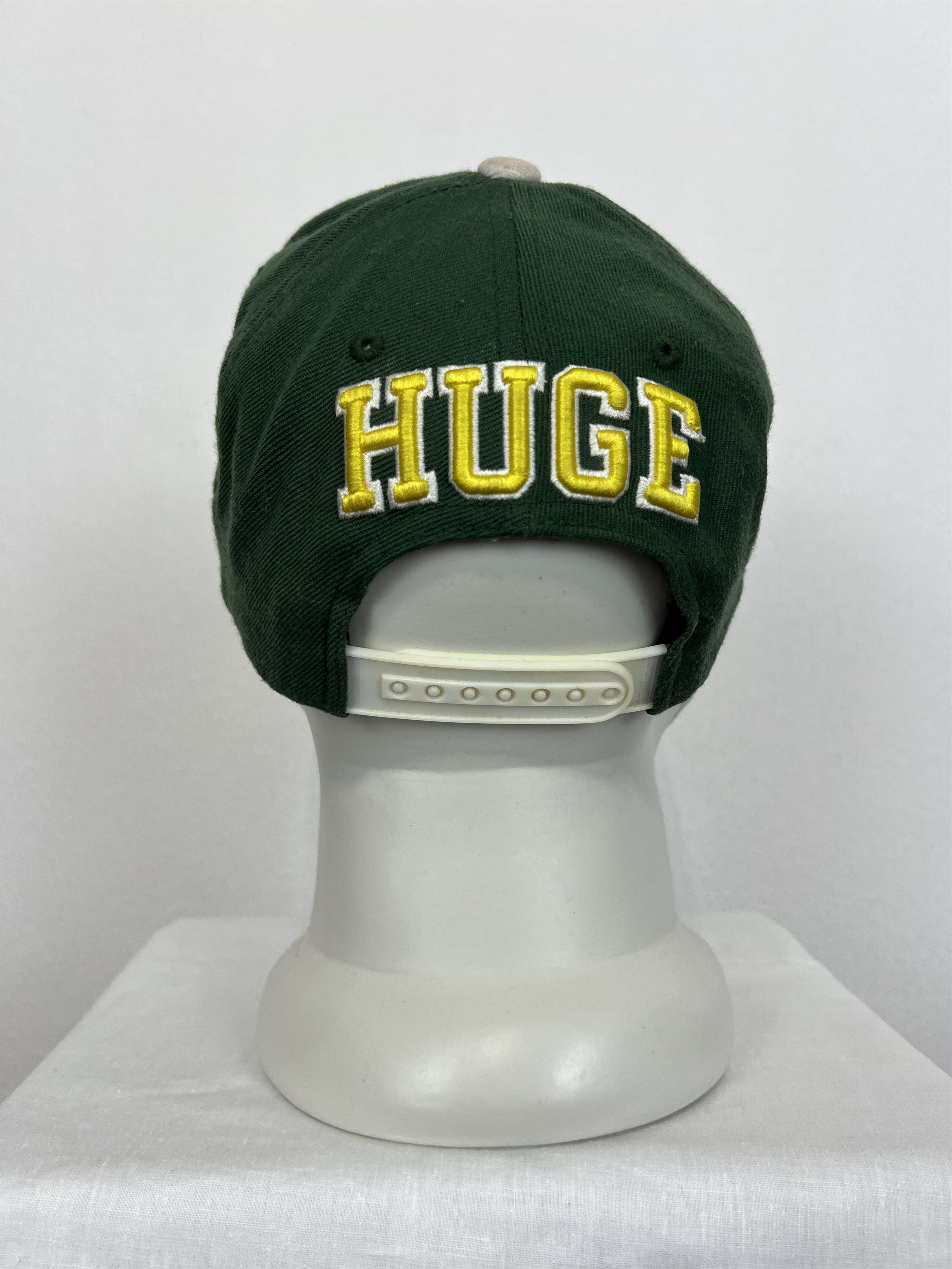 Vintage Los Angeles The Hundreds Bomb Logo Panel Green Cap Hat Rare Size ONE SIZE - 5 Thumbnail