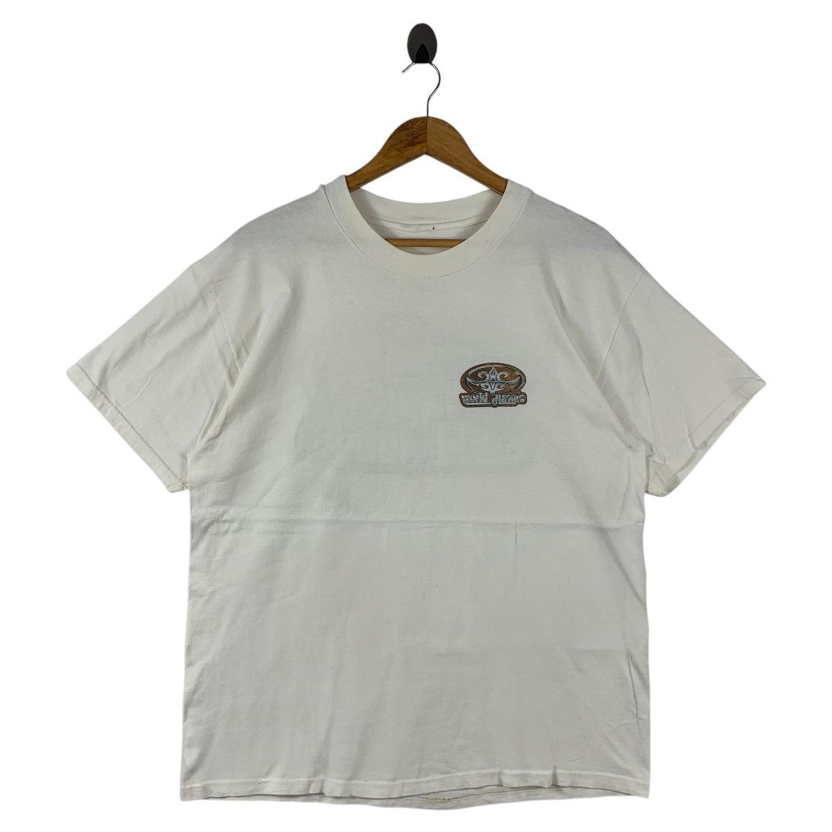 Other Vintage WORLD JUNGLE surfing surf tee big logo printed shirt Size US M / EU 48-50 / 2 - 2 Thumbnail