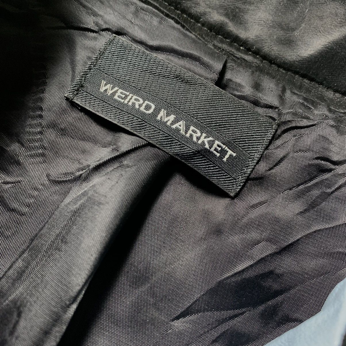 Japanese Brand 2000s Weird Market Bikers Leather Jacket Ifsix Lgb Style Size S / US 4 / IT 40 - 3 Thumbnail