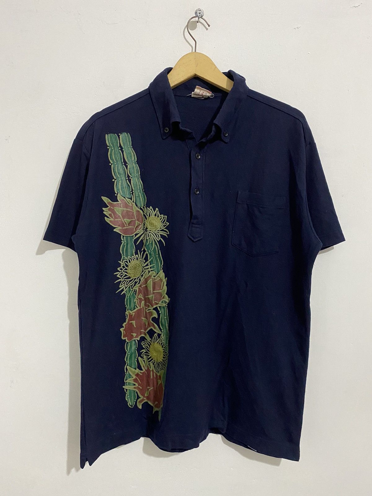 If Six Was Nine × Japanese Brand × Le Grande Bleu (L.G.B.) Polo japanese culture ifsix lgb styled Size US L / EU 52-54 / 3 - 1 Thumbnail