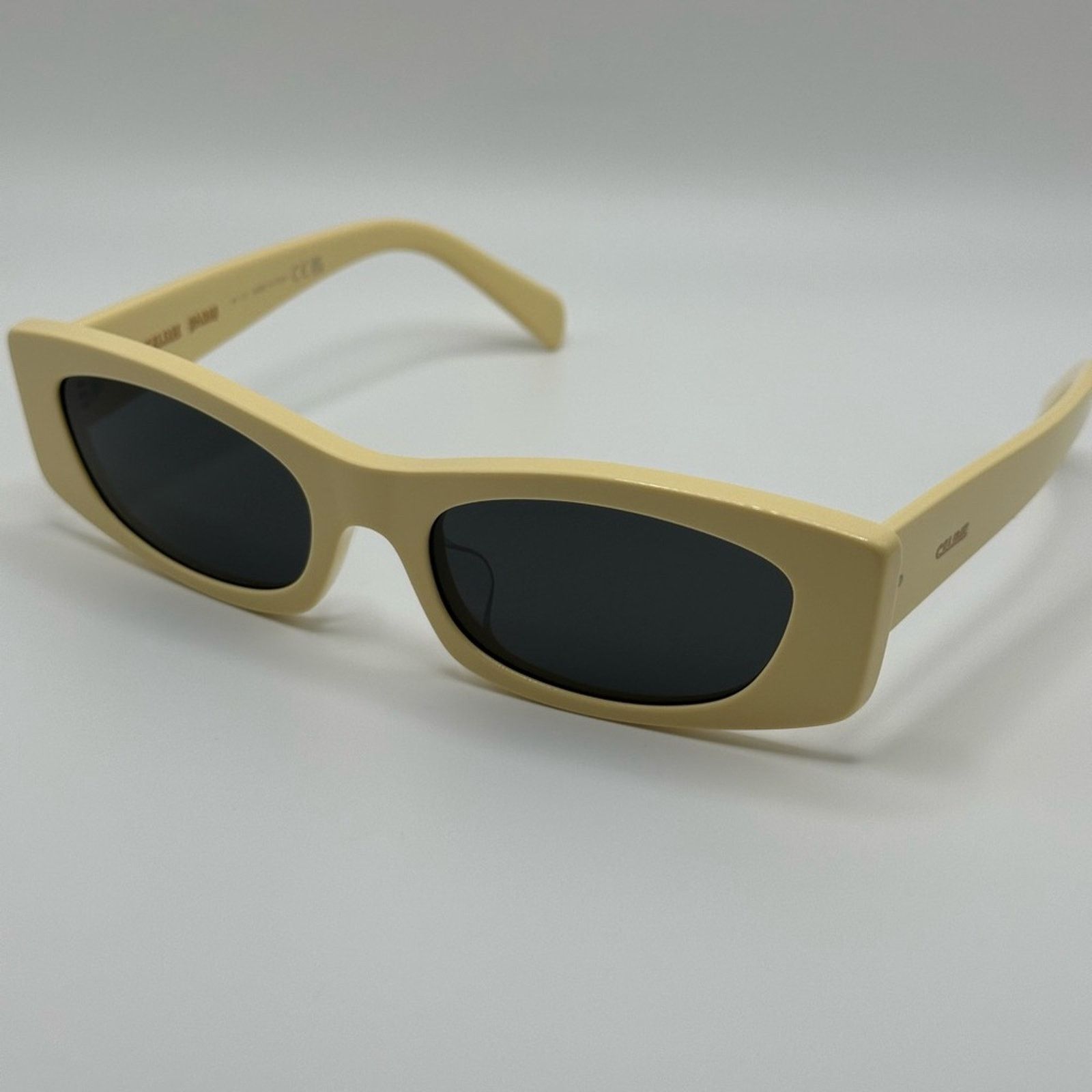 Celine CELINE Sunglasses CL40245U 5539A Shiny Butter Beige Grey Size ONE SIZE - 3 Thumbnail