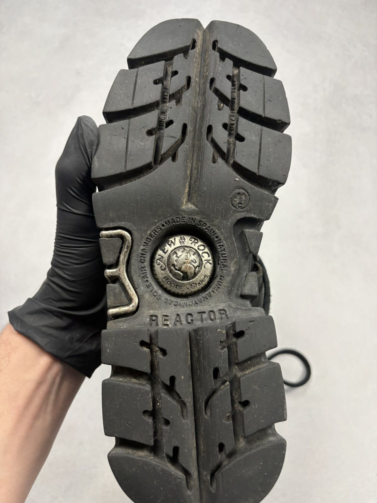 New Rock New Rock Reactor Boots Leather Flame Y2K Gothic Biker 41 Size US 8 / EU 41 - 14 Thumbnail