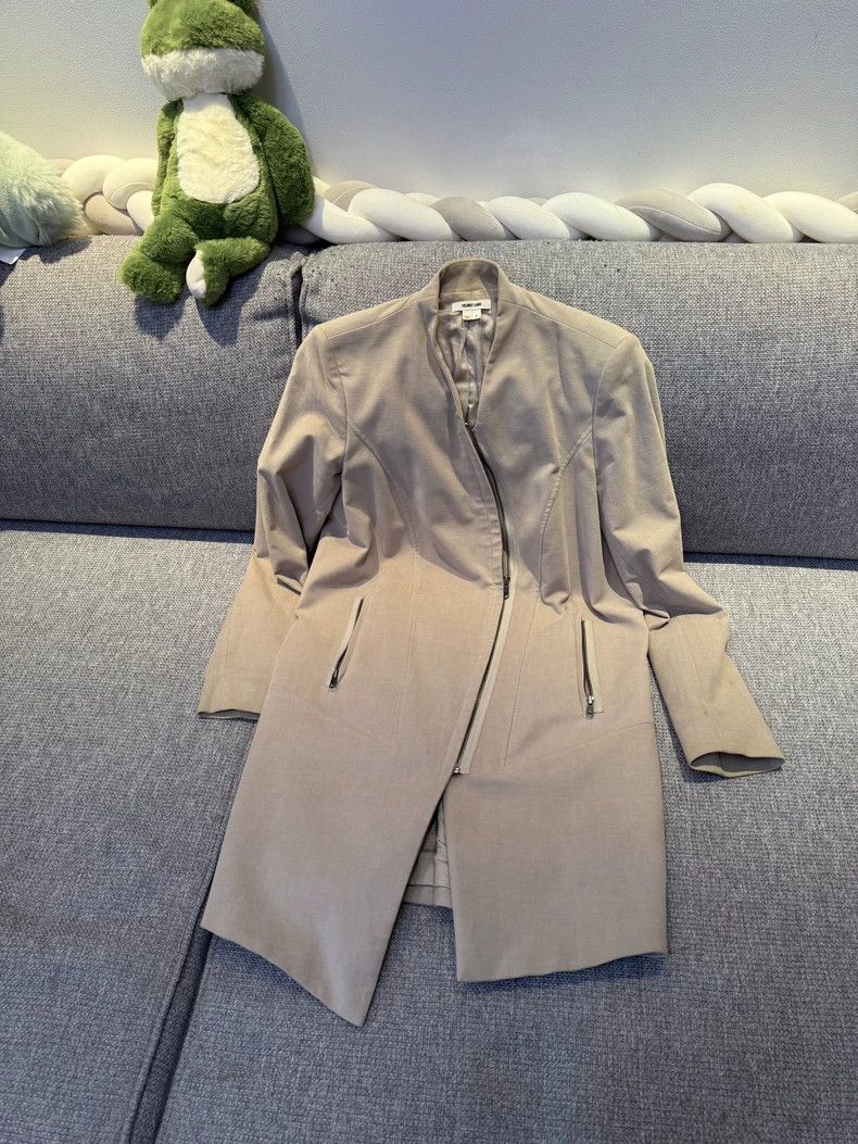 Helmut Lang HELMUT LANG The coat has a zipper Size S / US 4 / IT 40 - 1 Thumbnail