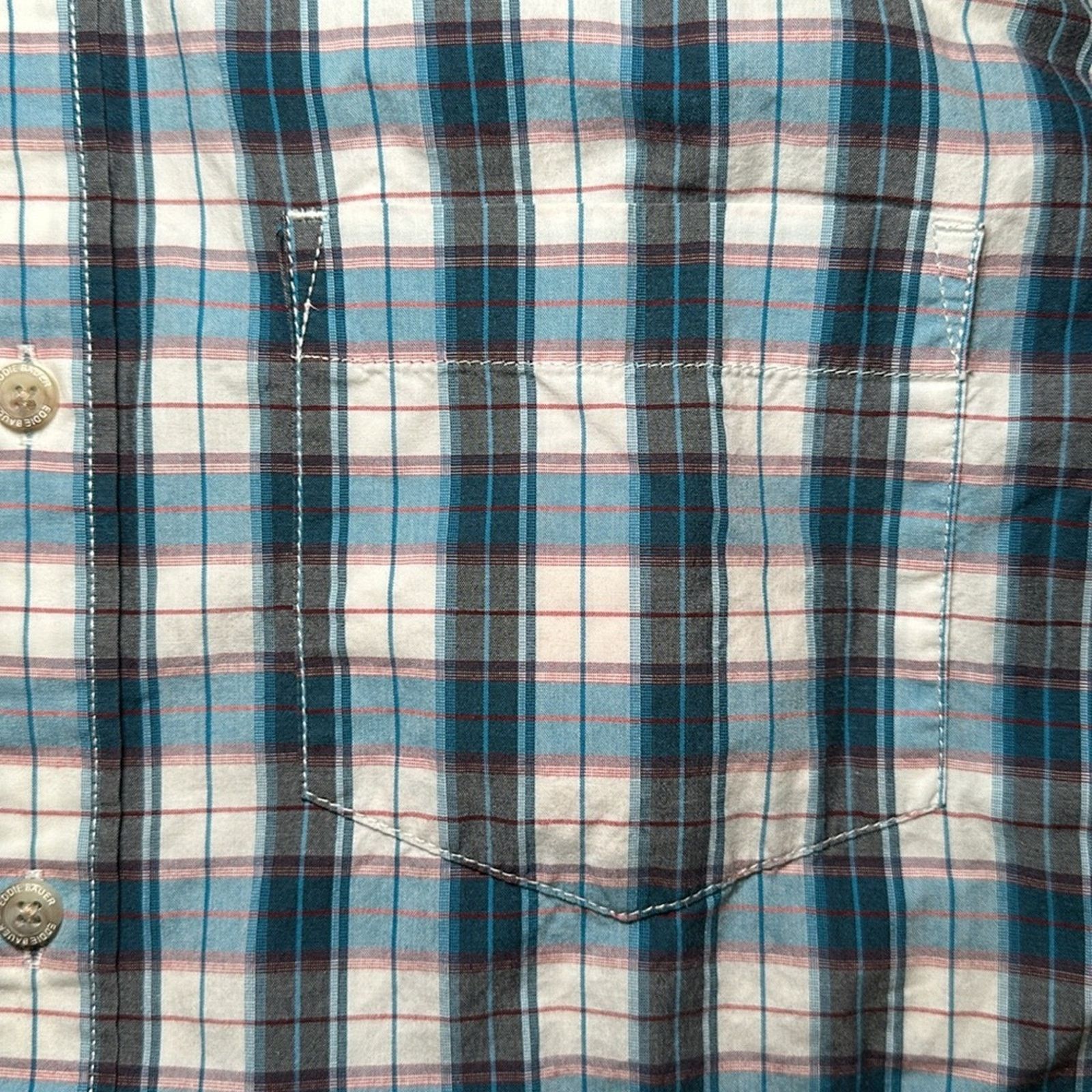Eddie Bauer Eddie Bauer Classic Fit Long Sleeve Button Down - Large Size US L / EU 52-54 / 3 - 5 Thumbnail