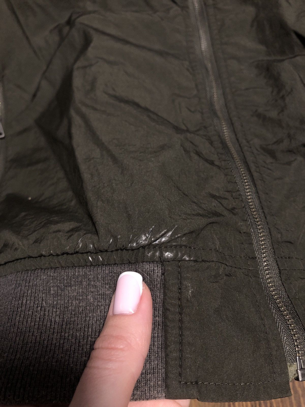 Allsaints Allsaints Vintage Mens Fleet Nylon Bomber Jacket Y2K Size US S / EU 44-46 / 1 - 7 Thumbnail