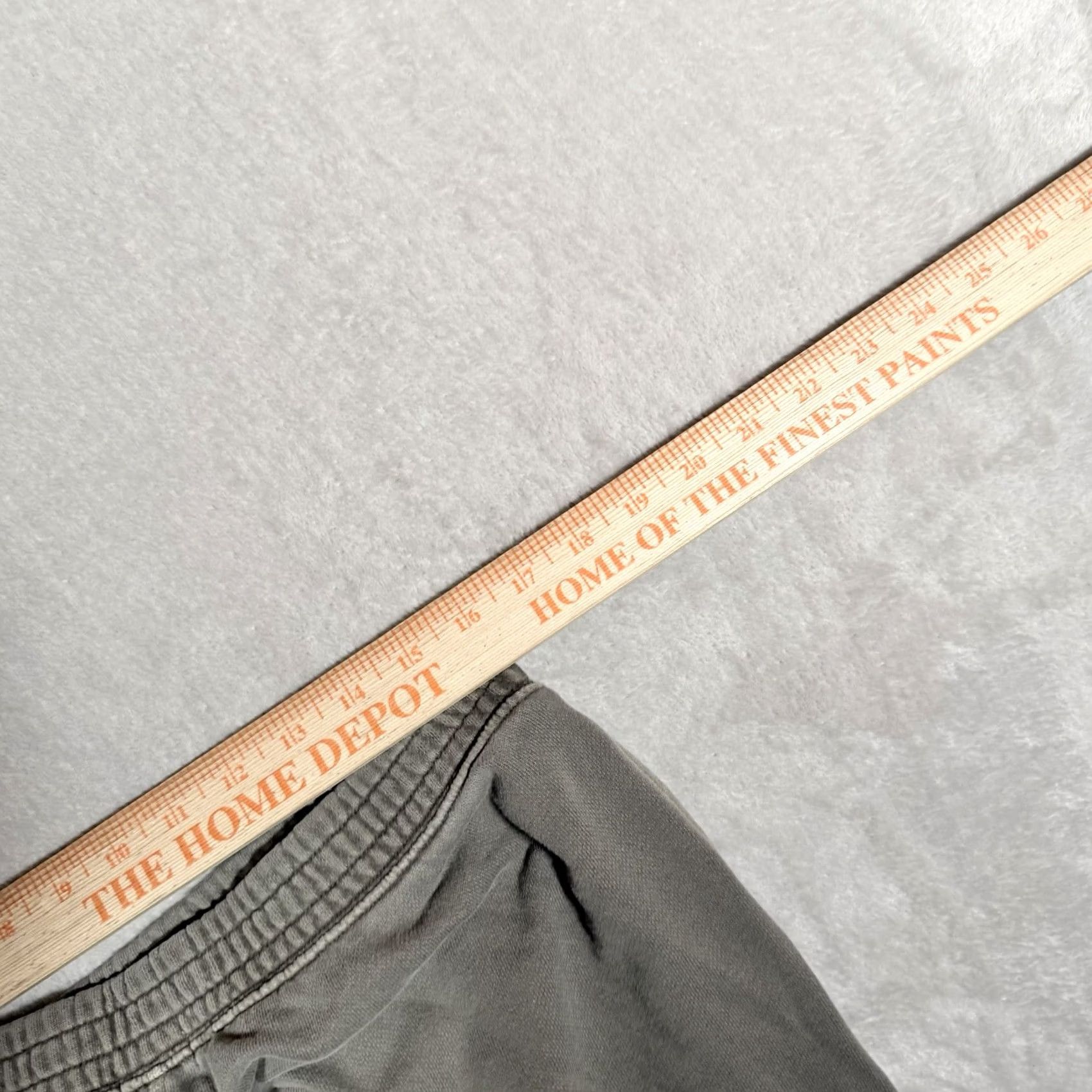 Vintage Aerie Pants Womens Large Green Cozycore Minimalist Wide Leg Fleece Sweatpants Size 36" / US 14 / IT 50 - 7 Thumbnail