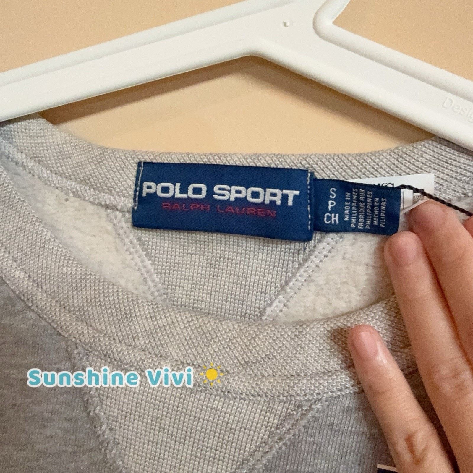 Polo Ralph Lauren NWT POLO RALPH LAUREN Men Grey Fleece Pullover Sweatshirt Size US S / EU 44-46 / 1 - 6 Thumbnail