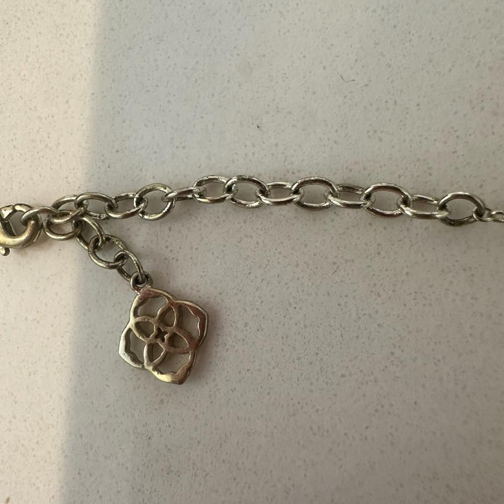 Kendra Scott Kendra Scott Elisa Gold and Chalcedony Green Glass Necklace Size ONE SIZE - 7 Thumbnail