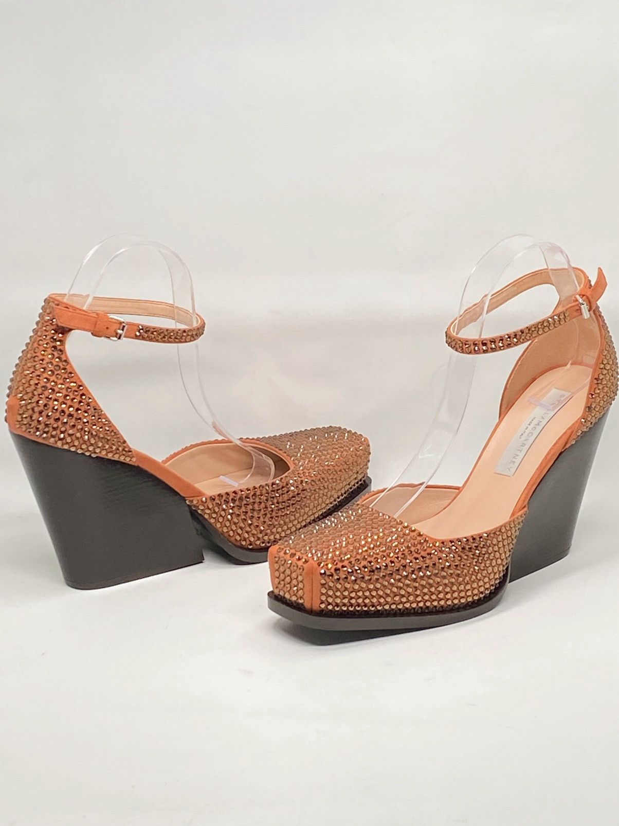 Stella McCartney Stella McCartney Cowboy Crystal All Over Heels size 39.5 Size US 9.5 / IT 39.5 - 9 Thumbnail