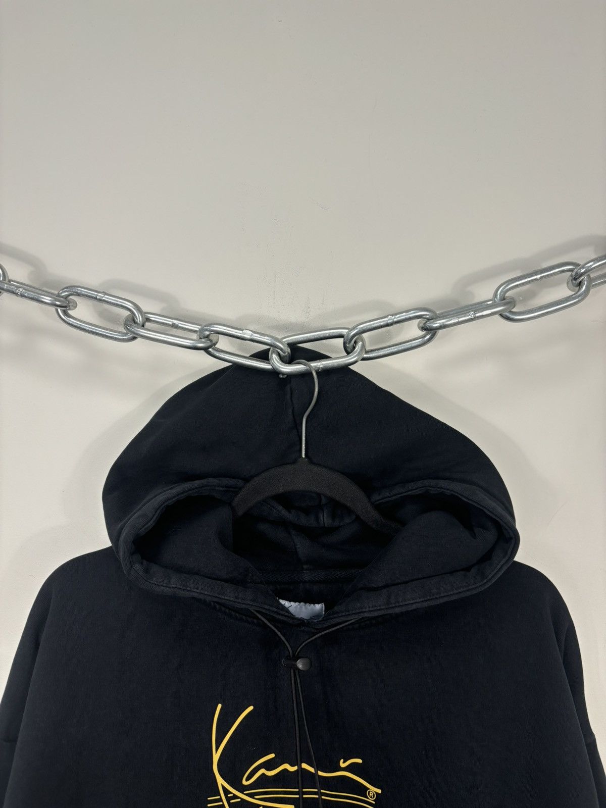 Karl Kani Vintage Karl Kani Jeans Y2K Hype Big Logo Baggy Black Hoodie Size US L / EU 52-54 / 3 - 7 Thumbnail