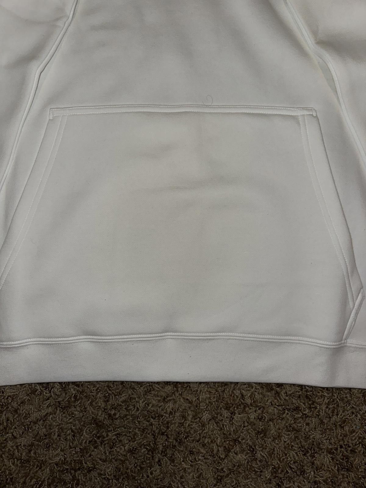 Nike Nike Men’s Club Fleece Football White Hoodie Size US XXL / EU 58 / 5 - 4 Thumbnail