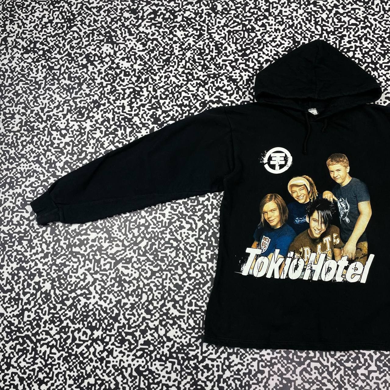 Band Tees Vintage Y2K Tokio Hotel Band Rock Pop Emo Boxy Hoodie Size S / US 4 / IT 40 - 5 Thumbnail