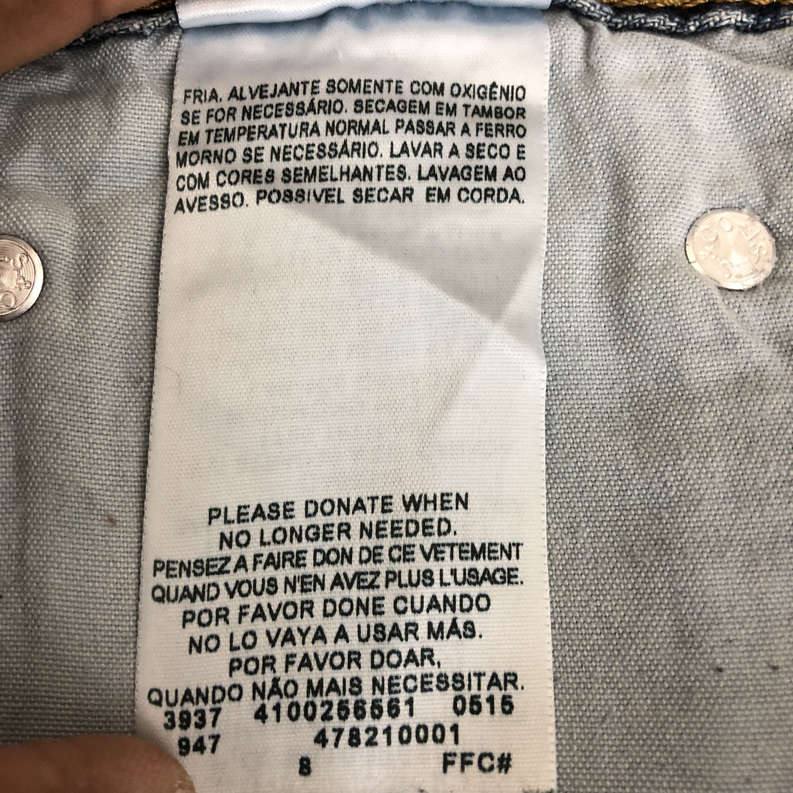 Levi's Vintage Y2K Levis Denizen Jeans Levi's Relaxed Fit Denim Size US 34 / EU 50 - 11 Thumbnail