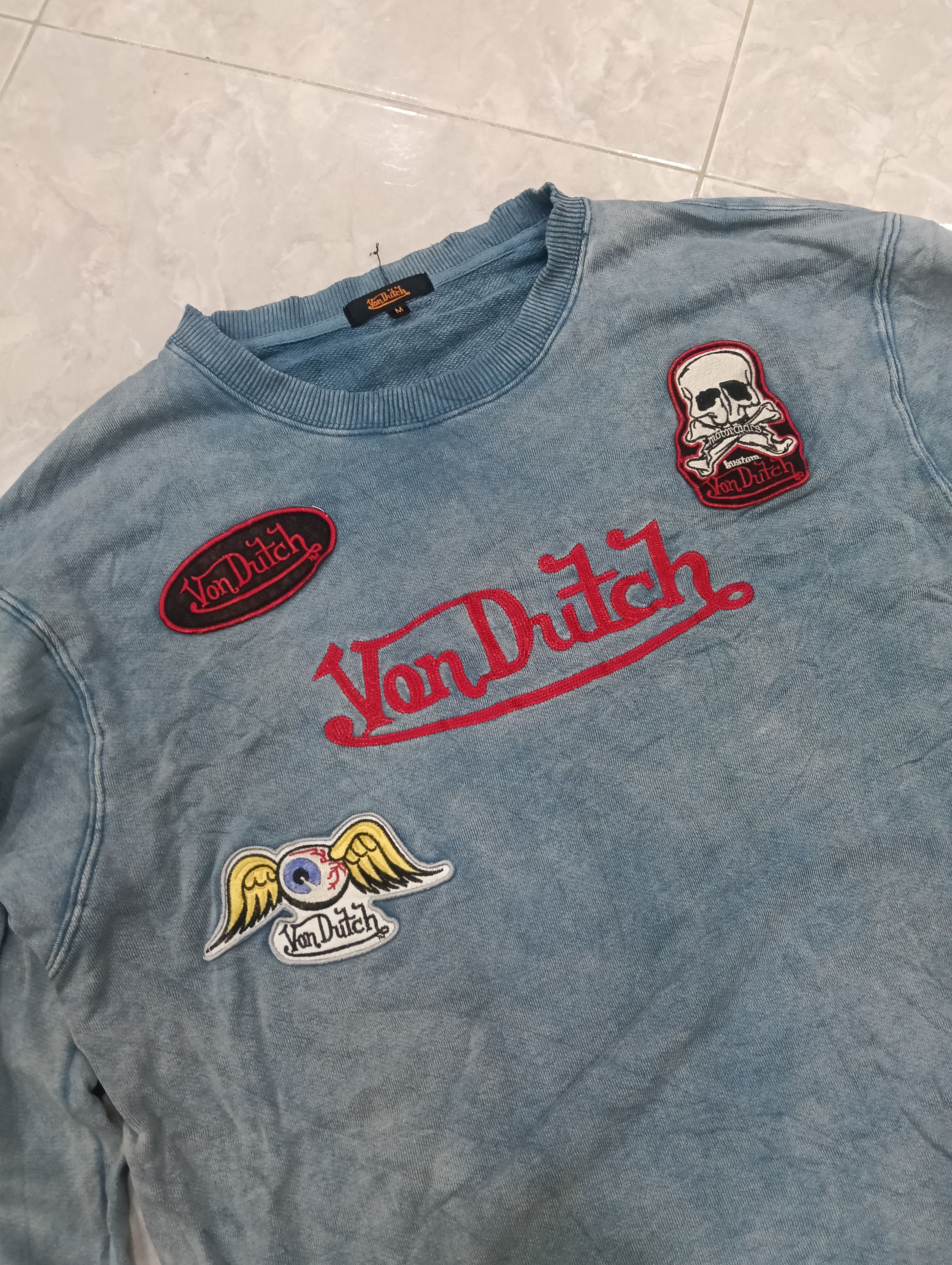 Von Dutch Sick Style Von Dutch Skull Like Acid Wash Style Size US L / EU 52-54 / 3 - 4 Thumbnail