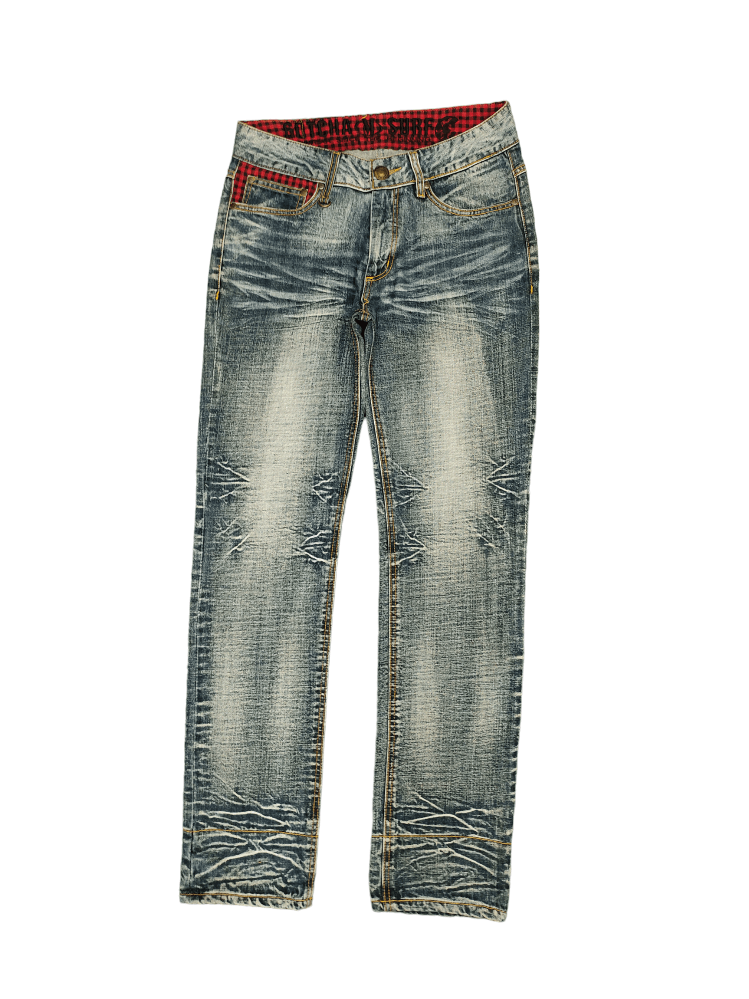 Gotcha Gotcha Clawmark Embroidered Denim jeans Undercovers Style Size US 32 / EU 48 - 9 Thumbnail
