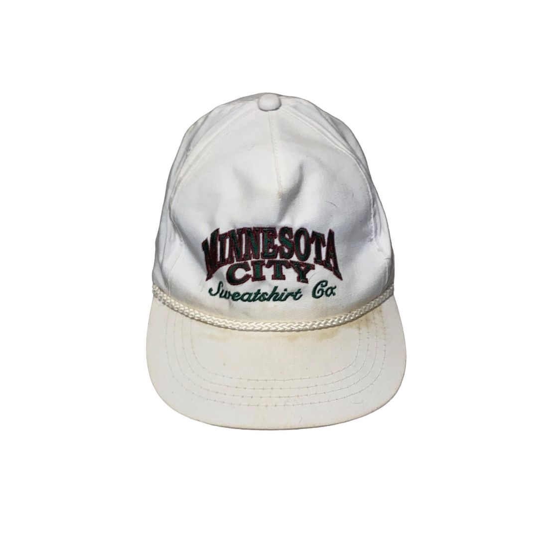 Vintage 🏁 Minnesota City Vintage Snapback Hat 🏁 Size ONE SIZE - 1 Thumbnail