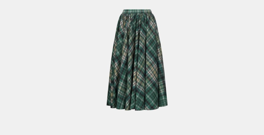 o1w1db10225 Mohair Skirt in Multicolor