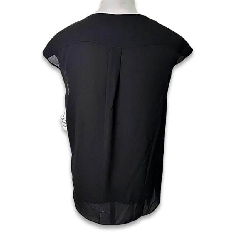 Other Halogen Blouse Surplice V-Neck Cap Sleeves Black Women's S Size S / US 4 / IT 40 - 5 Thumbnail