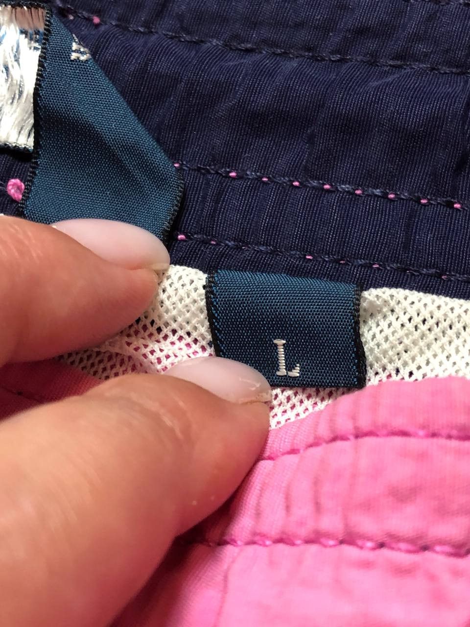 Polo Ralph Lauren Vintage pink shorts logo Polo by Ralph Lauren Y2K Size US 34 / EU 50 - 3 Thumbnail
