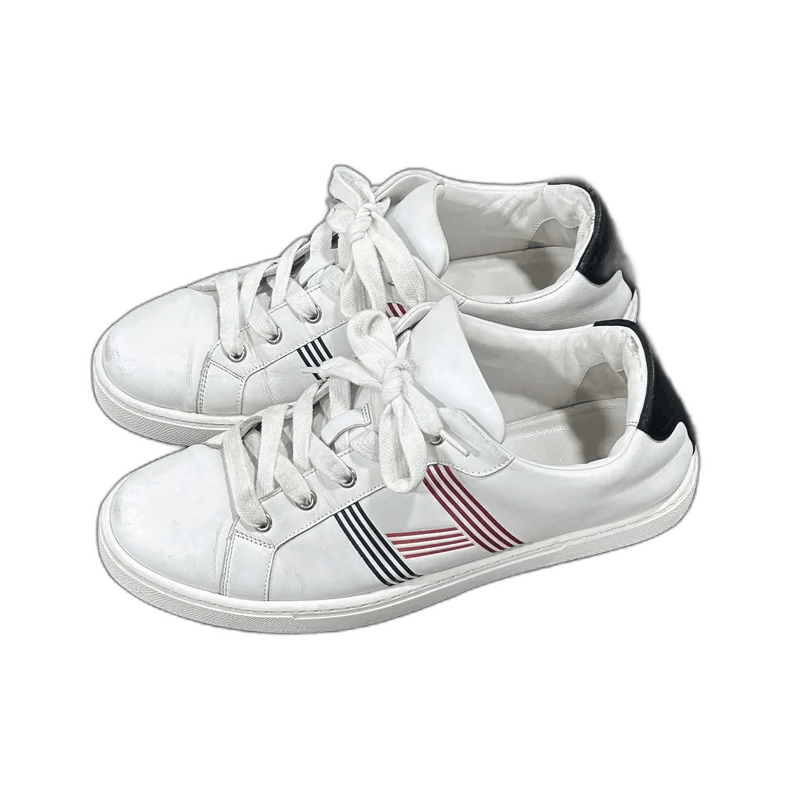 Hermes Classic H White Sneakers by HERMES-2506 Size US 8.5 / EU 41-42 - 1 Thumbnail