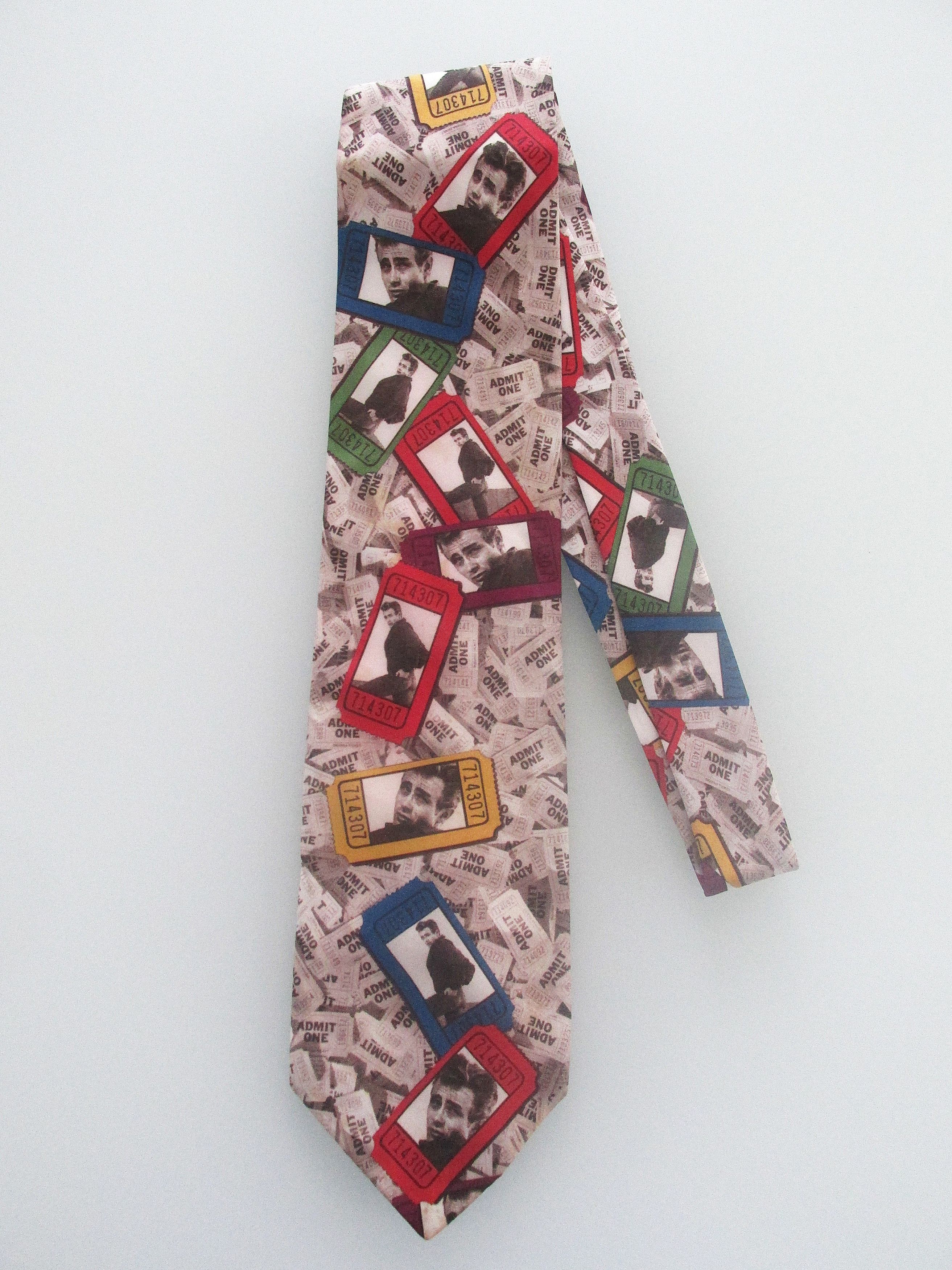 Ralph Marlin James Dean Vintage (NWOT) Men's Tie Size ONE SIZE - 1 Thumbnail