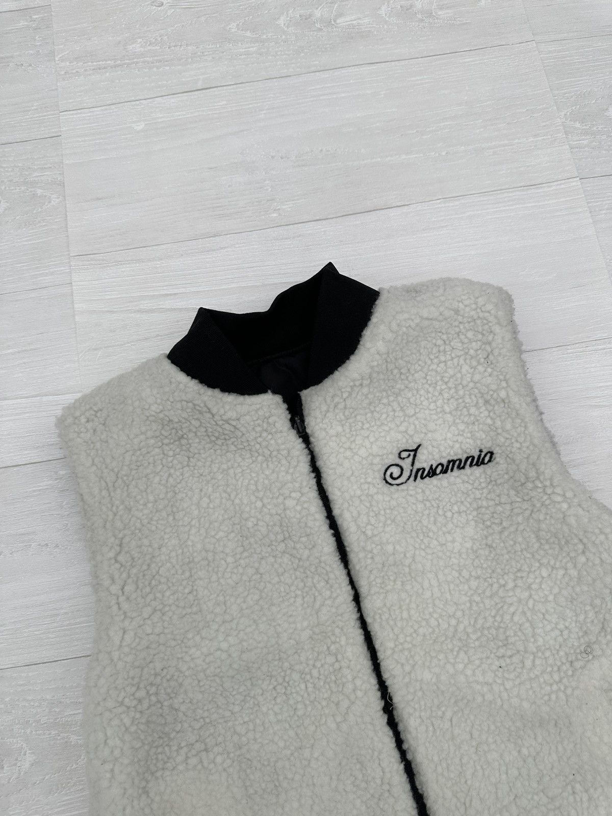 Insomnia Visuals Insomnia Visuals Reversible Sherpa Fleece Woman Vest Small Size US S / EU 44-46 / 1 - 7 Thumbnail