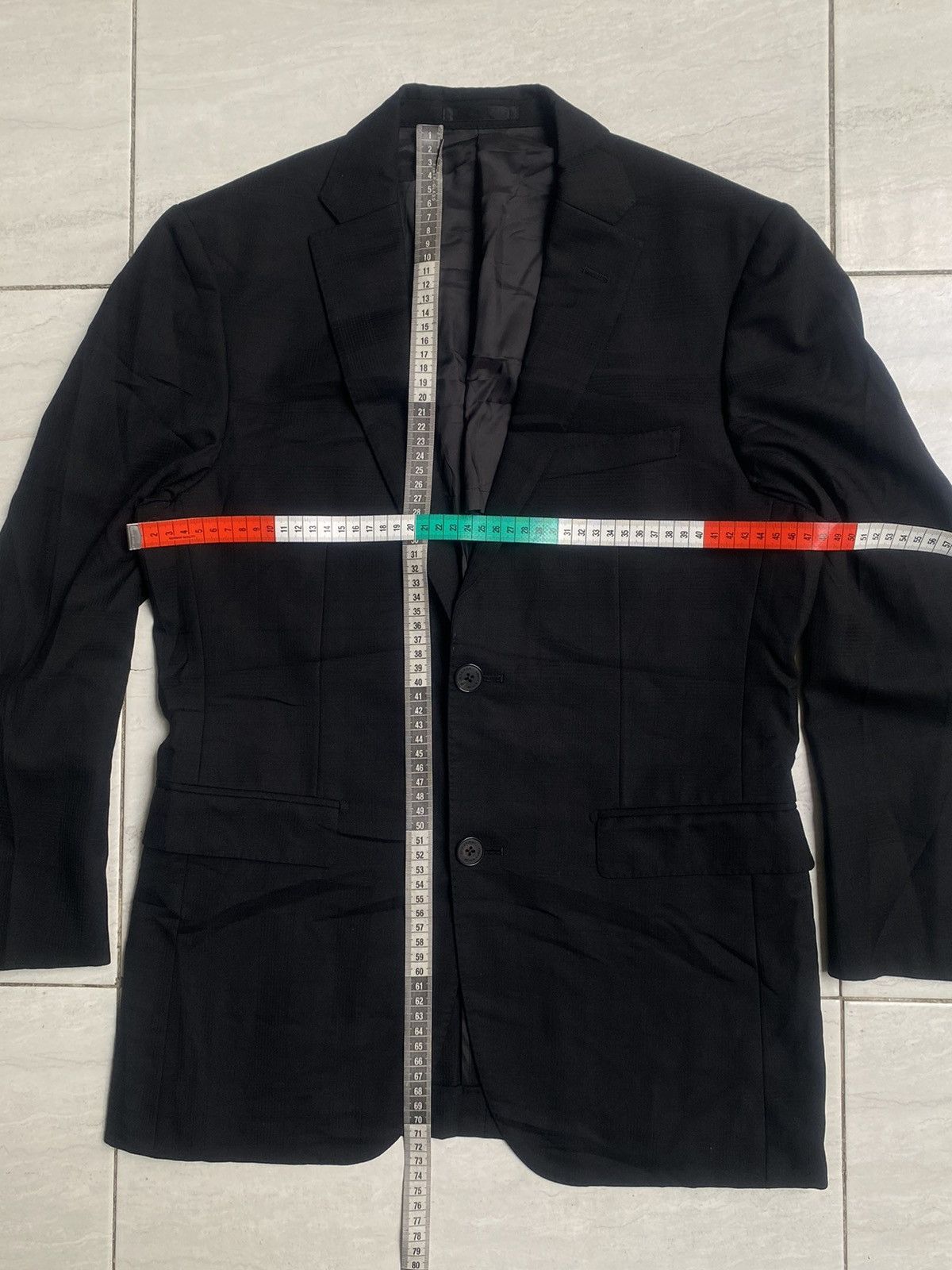 Burberry BURBERRY Black Suit Size 42L - 7 Thumbnail