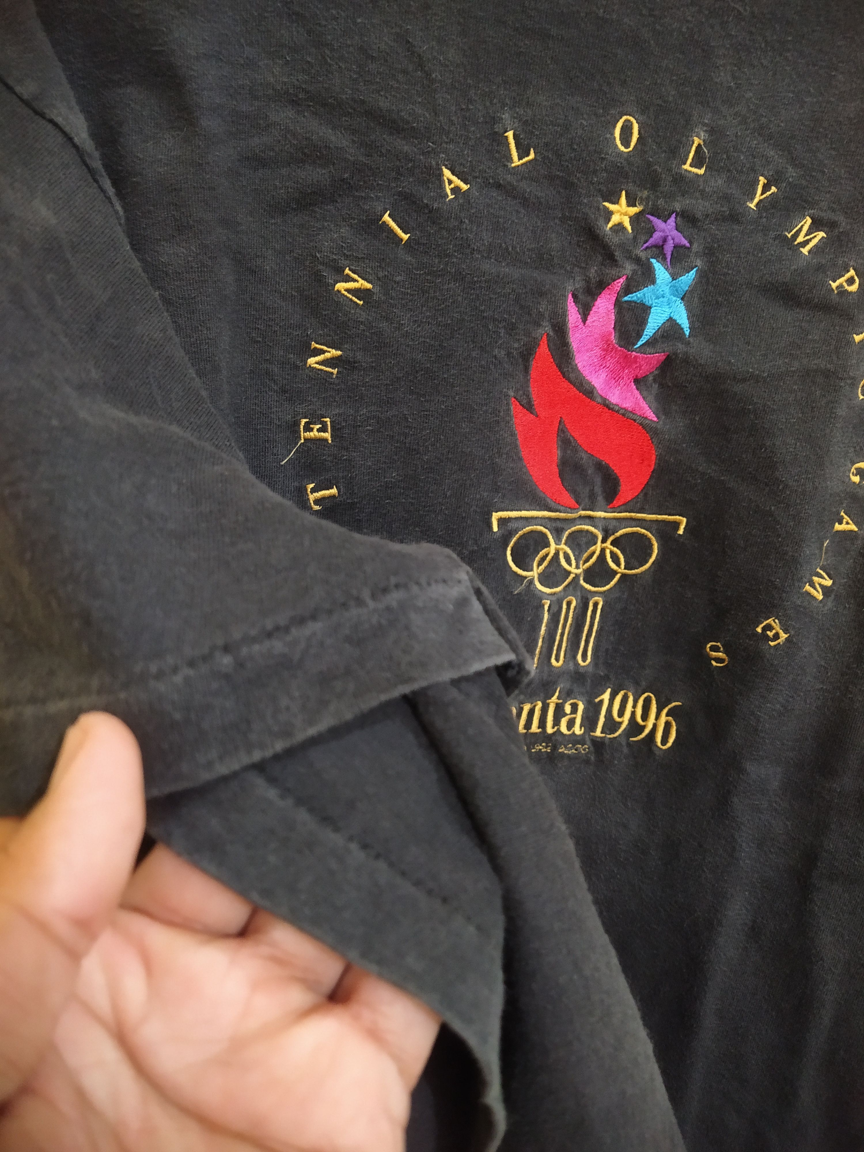 Vintage Vintage Olympic Atlanta Games 1996 Size US XL / EU 56 / 4 - 7 Thumbnail
