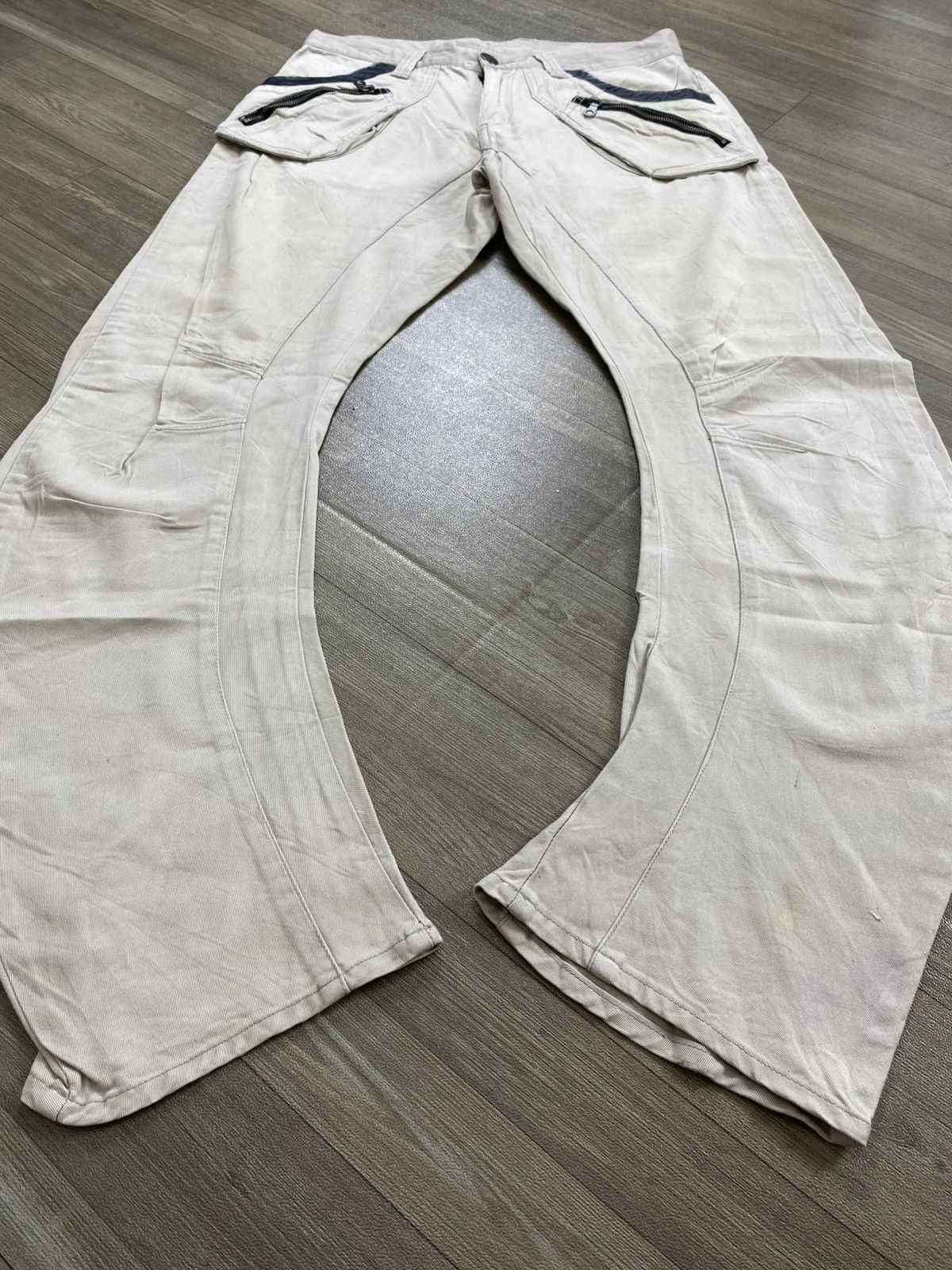 PPFM Vintage PPFM J Cut Off Distressed Punk Lgb Style Pants Y2K Size US 32 / EU 48 - 2 Thumbnail
