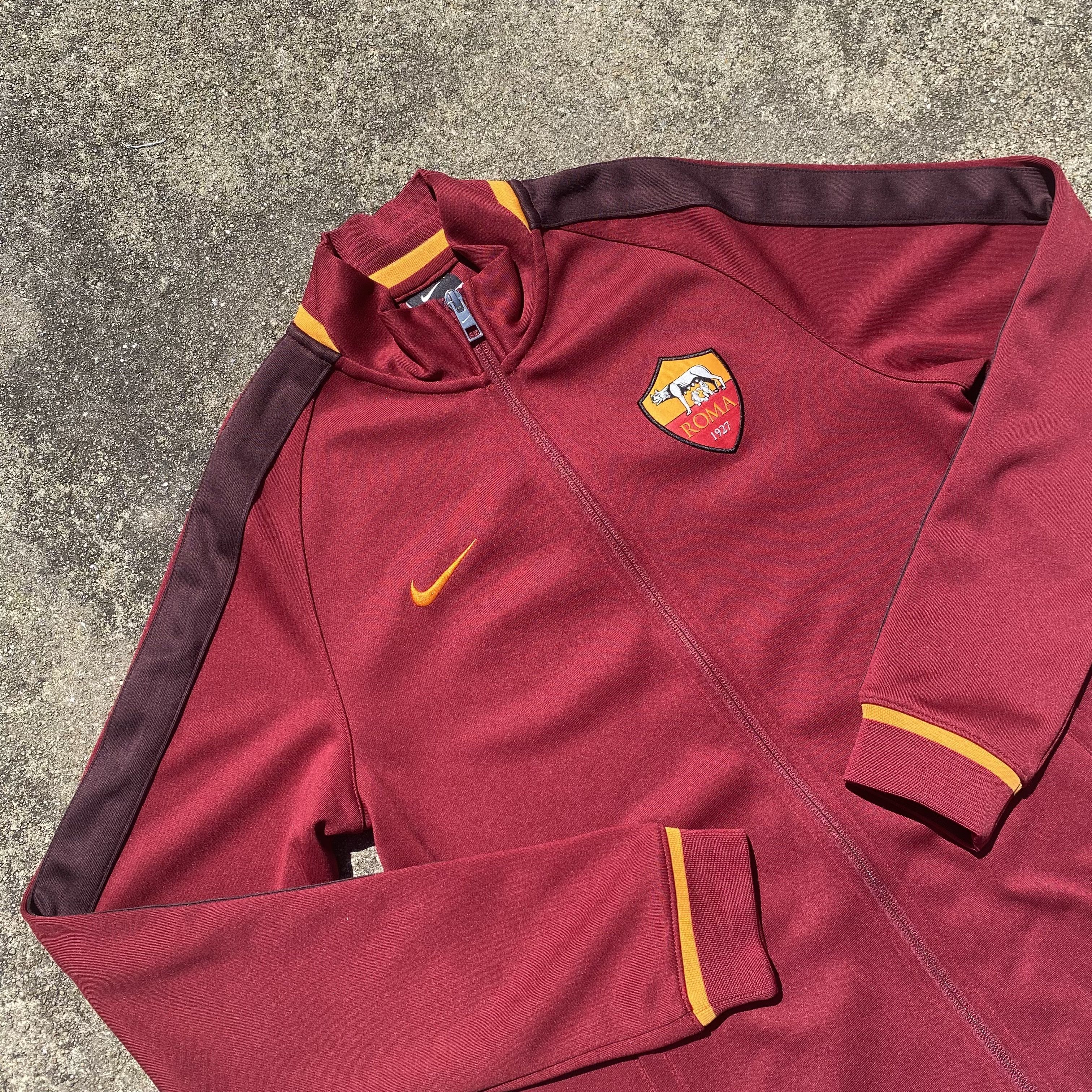 Nike × Vintage Nike AS Roma 2015/2016 Track Jacket 694603-677 Size US S / EU 44-46 / 1 - 2 Thumbnail