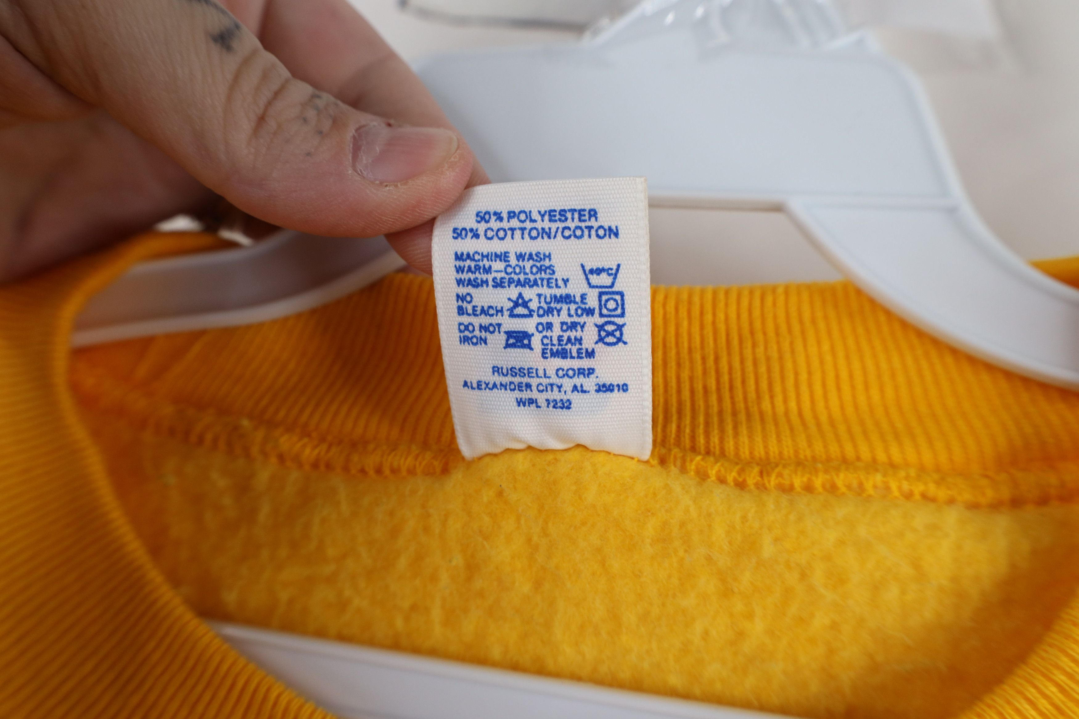 Russell Athletic × Vintage Vintage 80s Russell Athletic Stockaders Football Sweatshirt Size US M / EU 48-50 / 2 - 10 Thumbnail